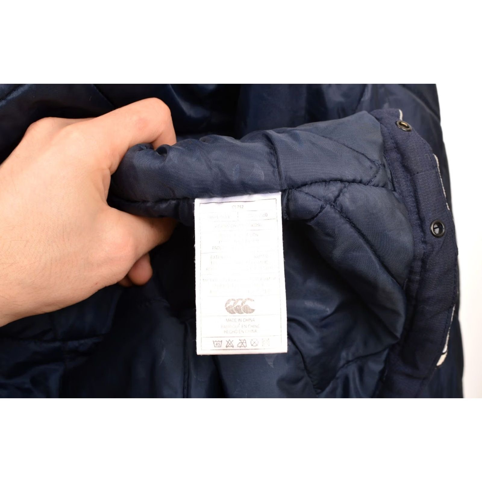 Vintage Canterbury Scoltand The Famous Grouse Vintage Rugby Jacket CL012 Jacket L Blue Men Size US L / EU 52-54 / 3 - 7 Thumbnail