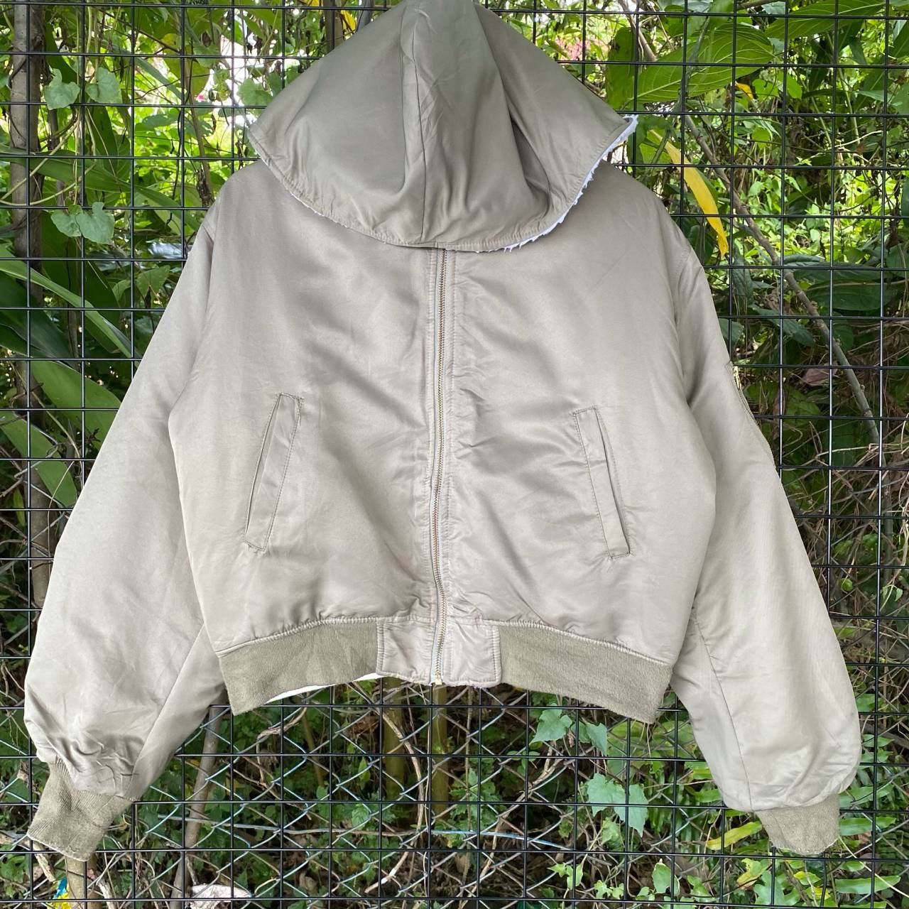 Japanese Brand × Vintage Vtg Earth M&E Sherpa Riversible Hoodie Zipper Jacket Size M / US 6-8 / IT 42-44 - 10 Thumbnail
