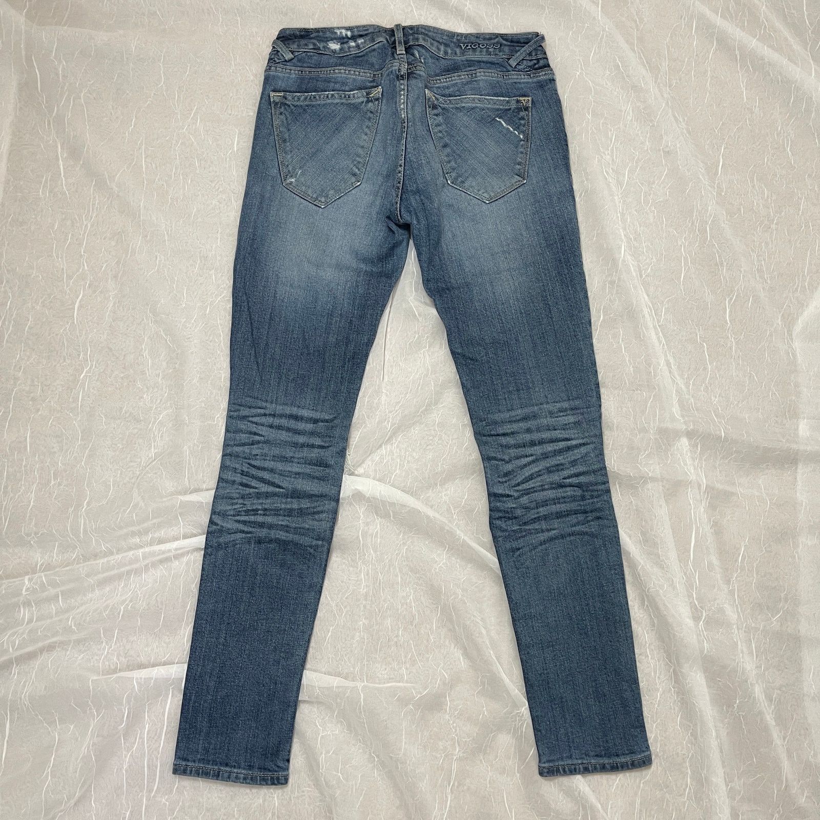 Other Vigoss The Thompson Tomboy Ripped Skinny Denim Jeans Size 26 Size 26" / US 2 / IT 38 - 7 Thumbnail