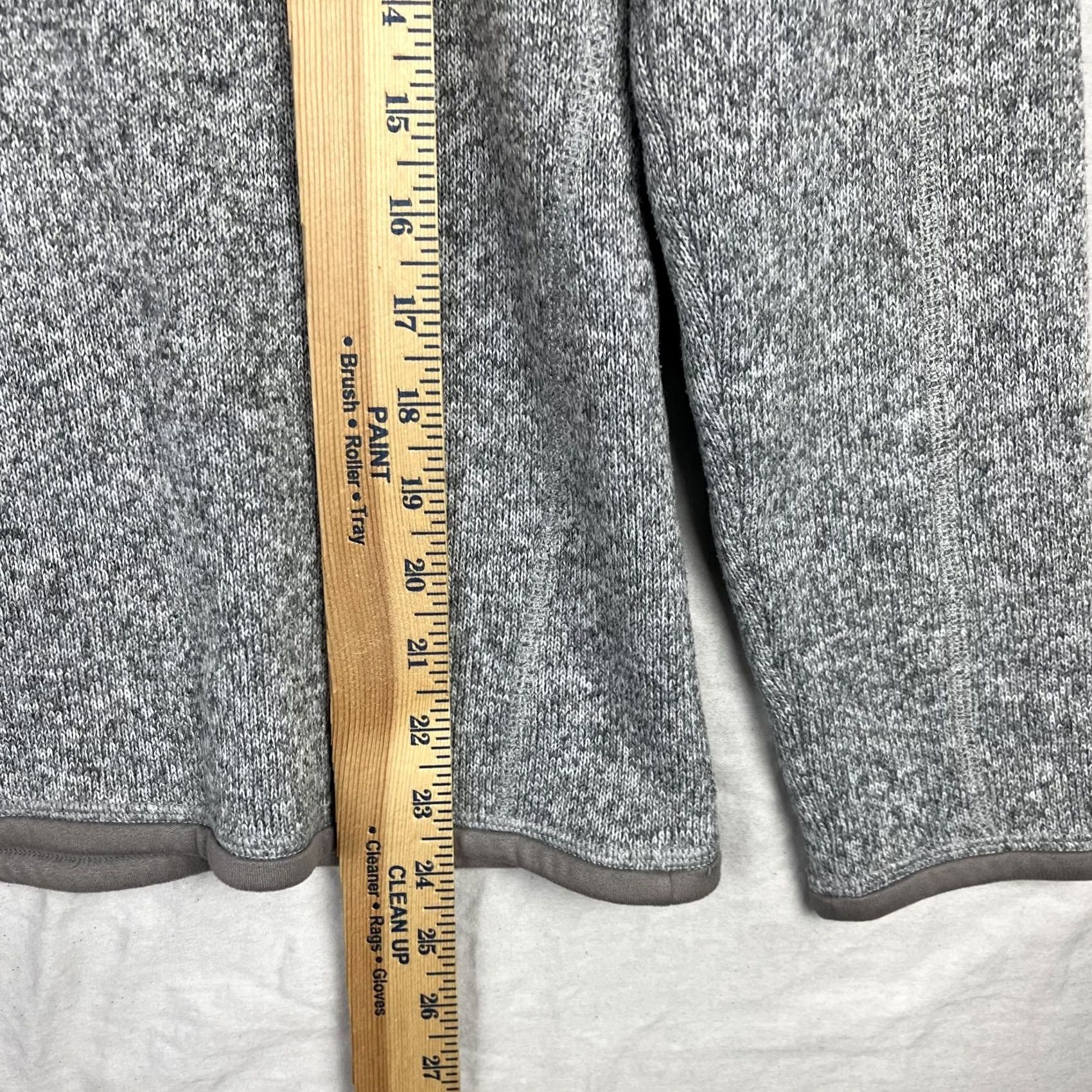 Patagonia Patagonia Better Sweater Womens Small Gray Fleece Outdoor Quarter Zip Knit 25618 Size S / US 4 / IT 40 - 7 Thumbnail