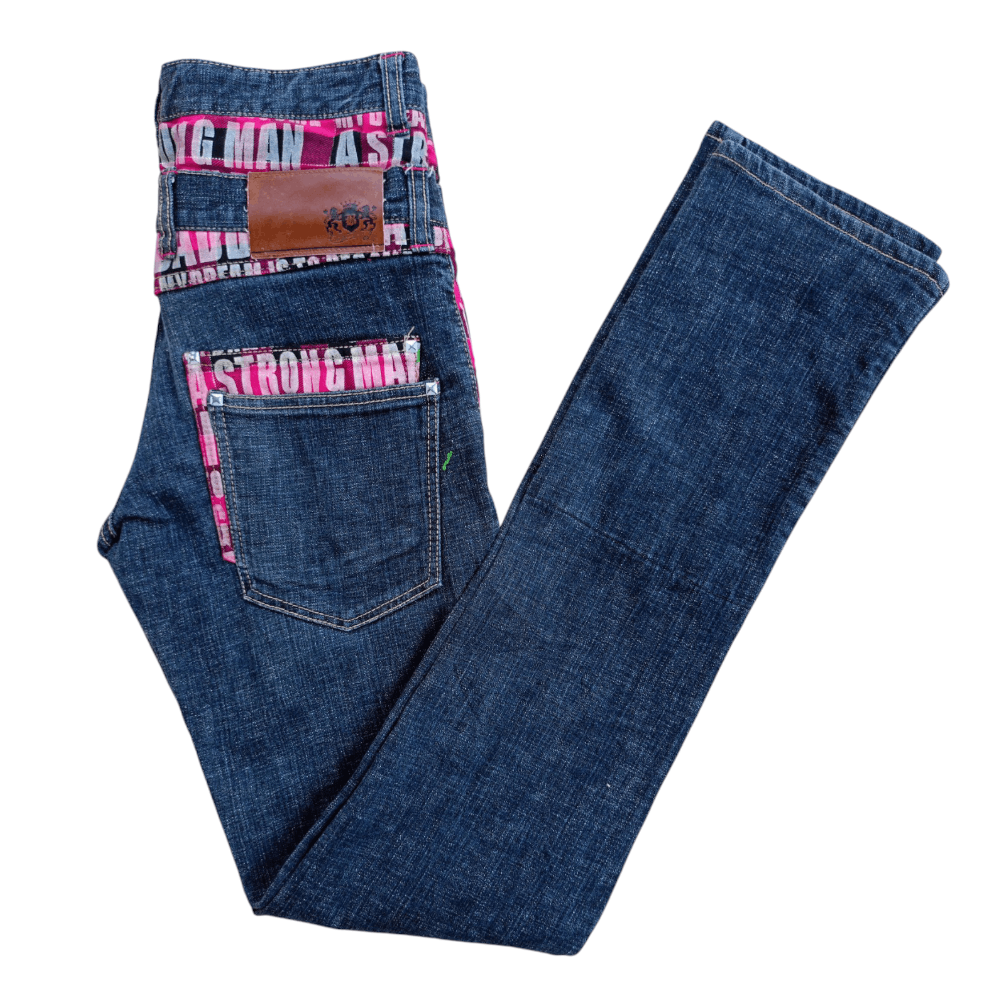 Japanese Brand × Vintage Classic Japanese Jeans Patchwork High Waist Vintage Denim Size 28" / US 6 / IT 42 - 20 Thumbnail