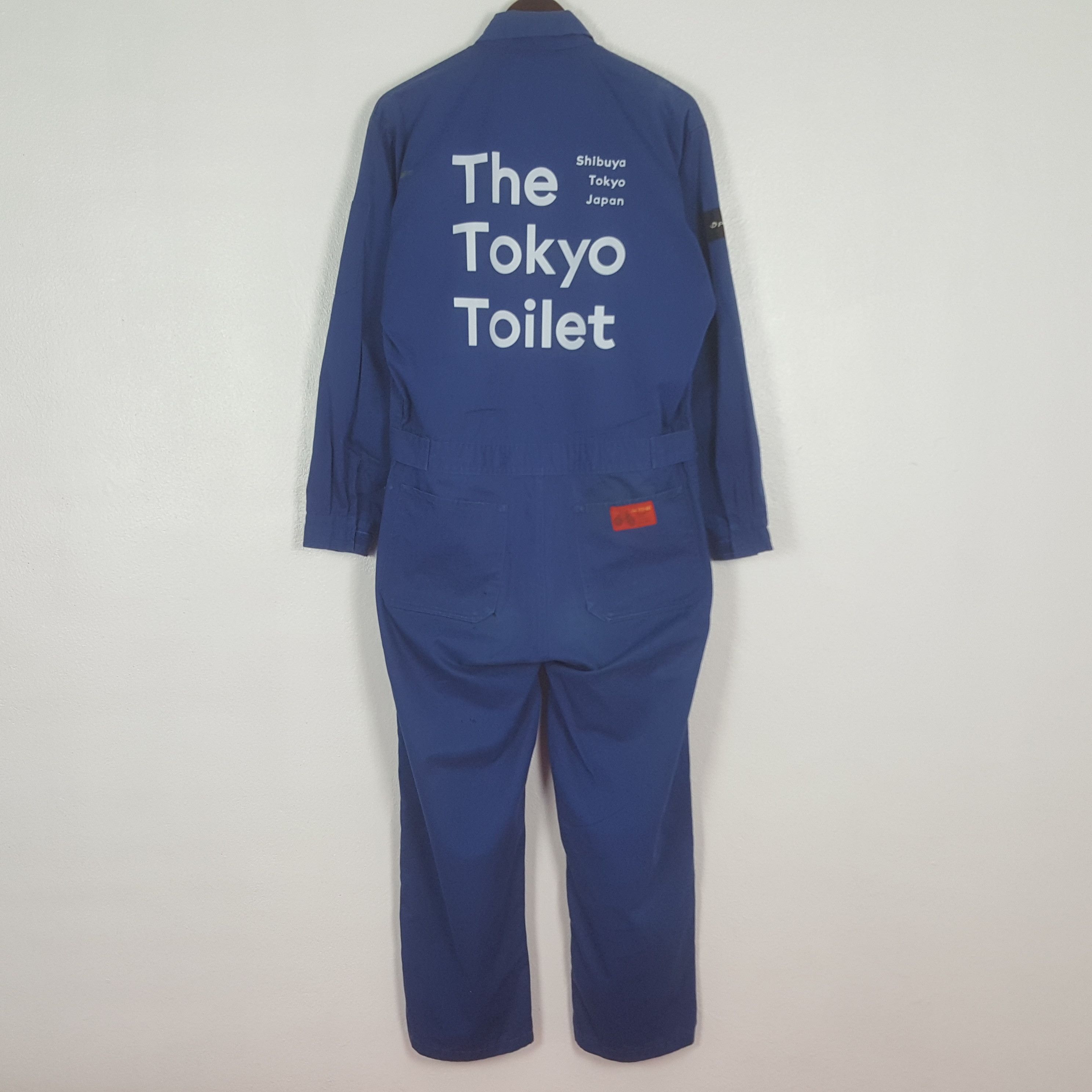 Japanese Brand Vintage The Tokyo Toilet Custom Oversize Coverall Jacket Size US XXL / EU 58 / 5 - 1 Thumbnail