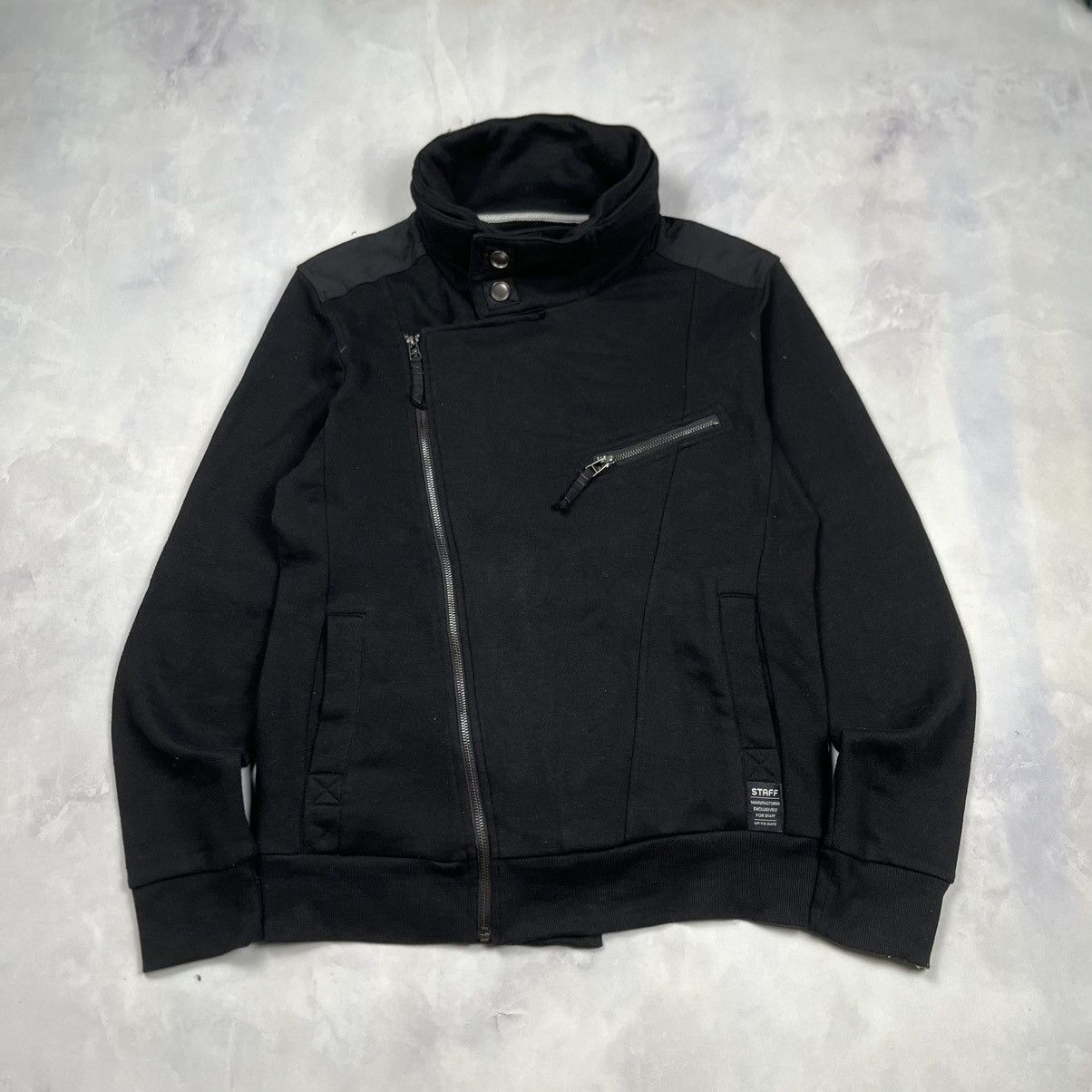 Japanese Brand Y2K Staff Asyimetric Bono Size US M / EU 48-50 / 2 - 5 Thumbnail