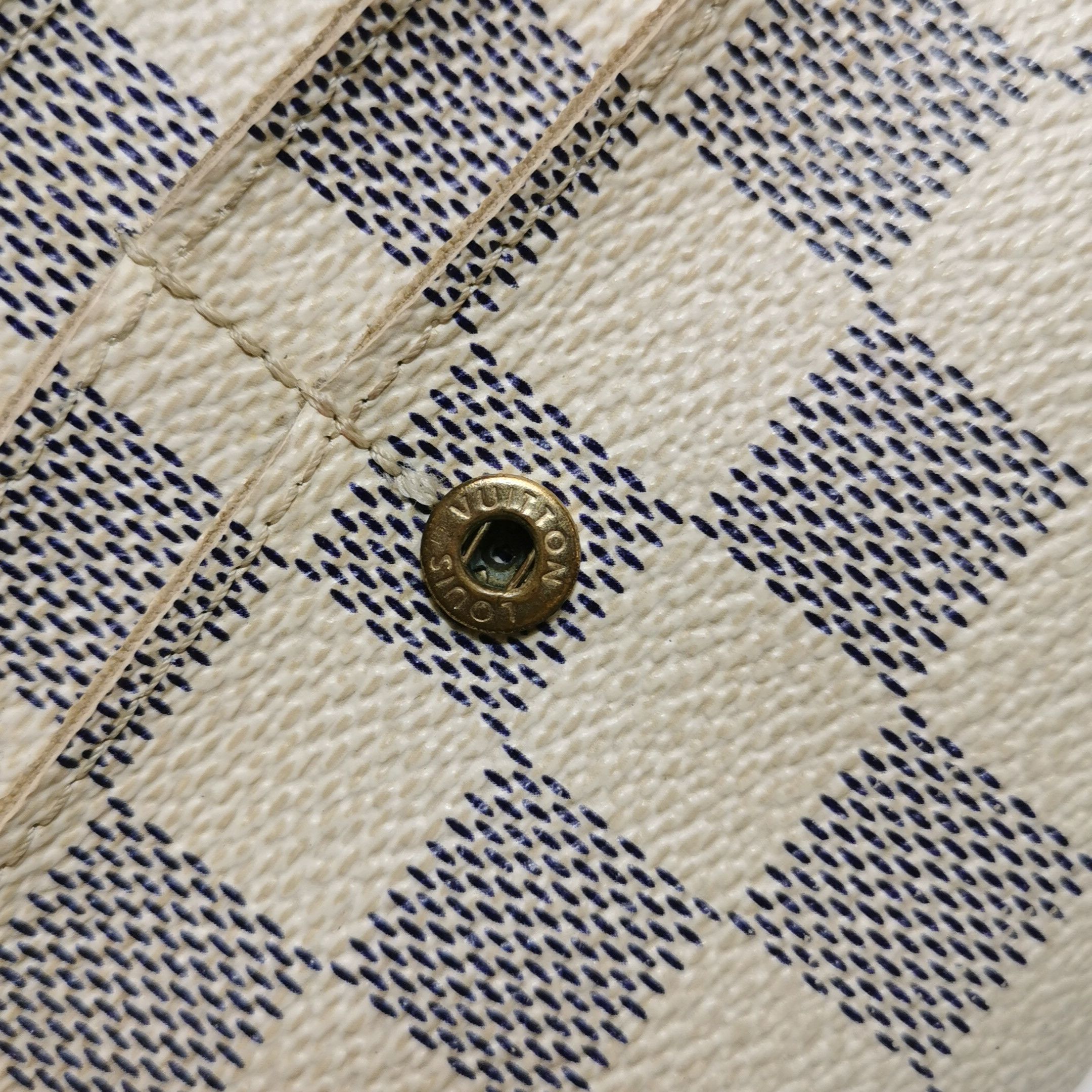 Louis Vuitton Louis Vuitton (LV) Sarah leather checkerboard snap wallet - Size ONE SIZE - 2 Thumbnail