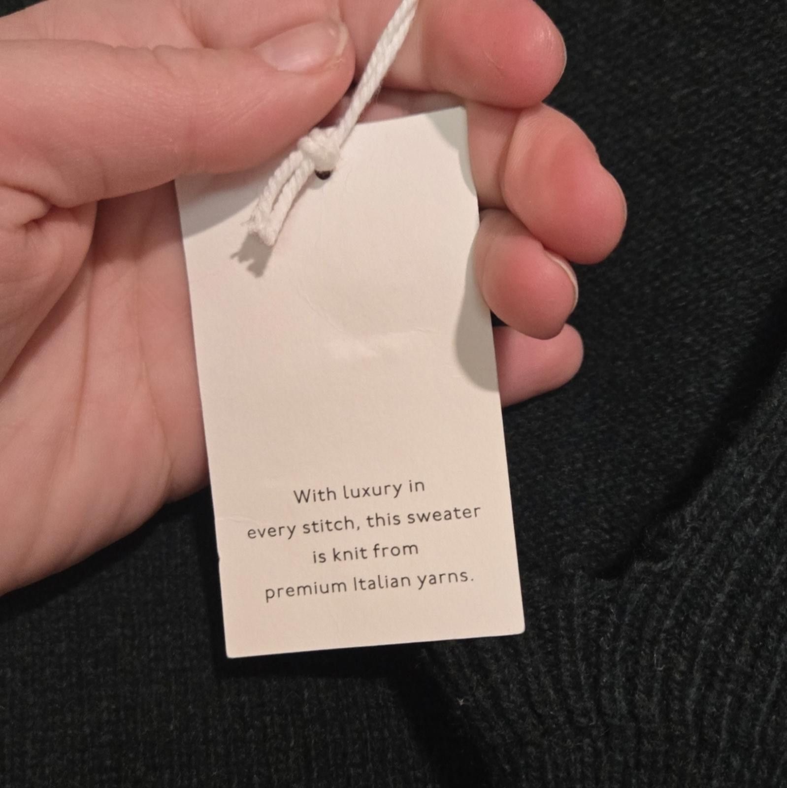 Madewell Madewell Cashmere-Wool Blend Polo Sweater In Luxury Forest Size XS / US 0-2 / IT 36-38 - 3 Thumbnail