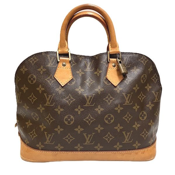 Louis Vuitton Louis Vuitton Louis Vuitton Alma Monogram Handbag M51130 Canvas Handbag M51130 in Fair Condition Size ONE SIZE - 1 Thumbnail