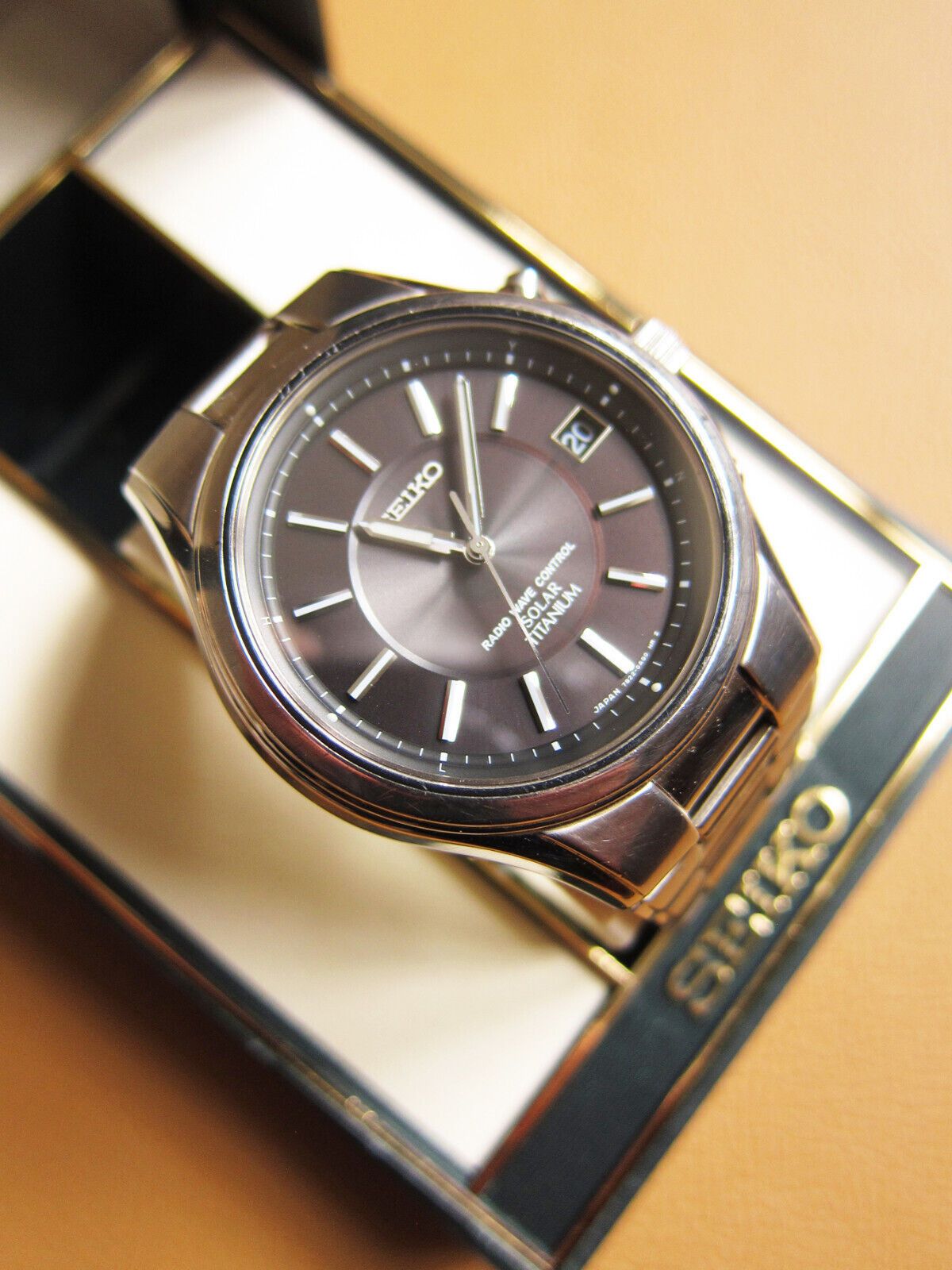 Seiko SEIKO 7B22-0AD0 Solar RadioWave Control Titanium Men's Watch Size ONE SIZE - 2 Thumbnail