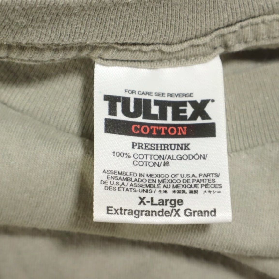 Tultex VINTAGE Tultex Page & Plant Walking into Clarksdale Olive T-Shirt Men XL Shirt Size US XL / EU 56 / 4 - 5 Thumbnail