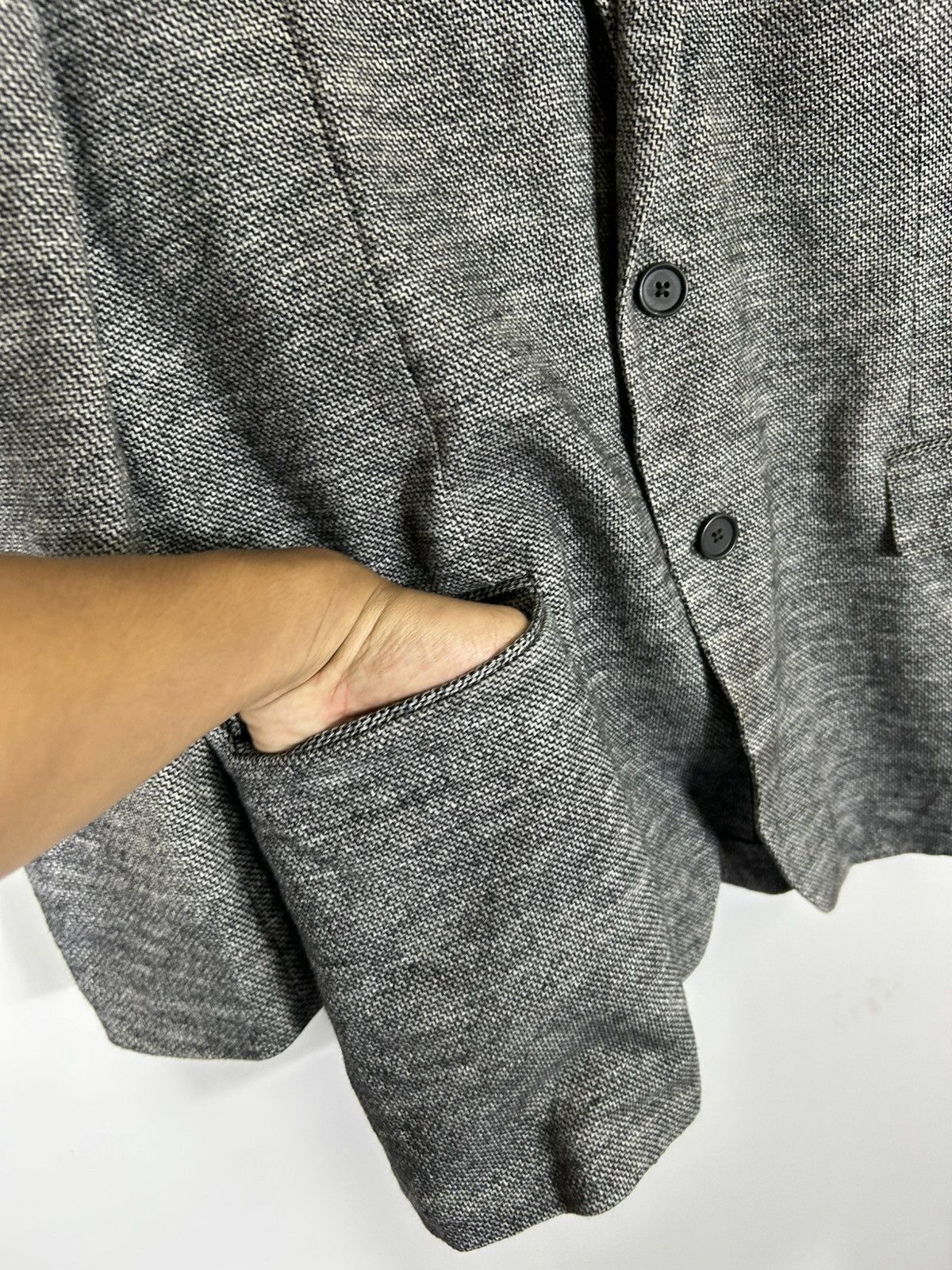 Brooks Brothers 🔥Brooks Brothers Dondi Jersey Single Breast Coat Size 40S - 6 Thumbnail