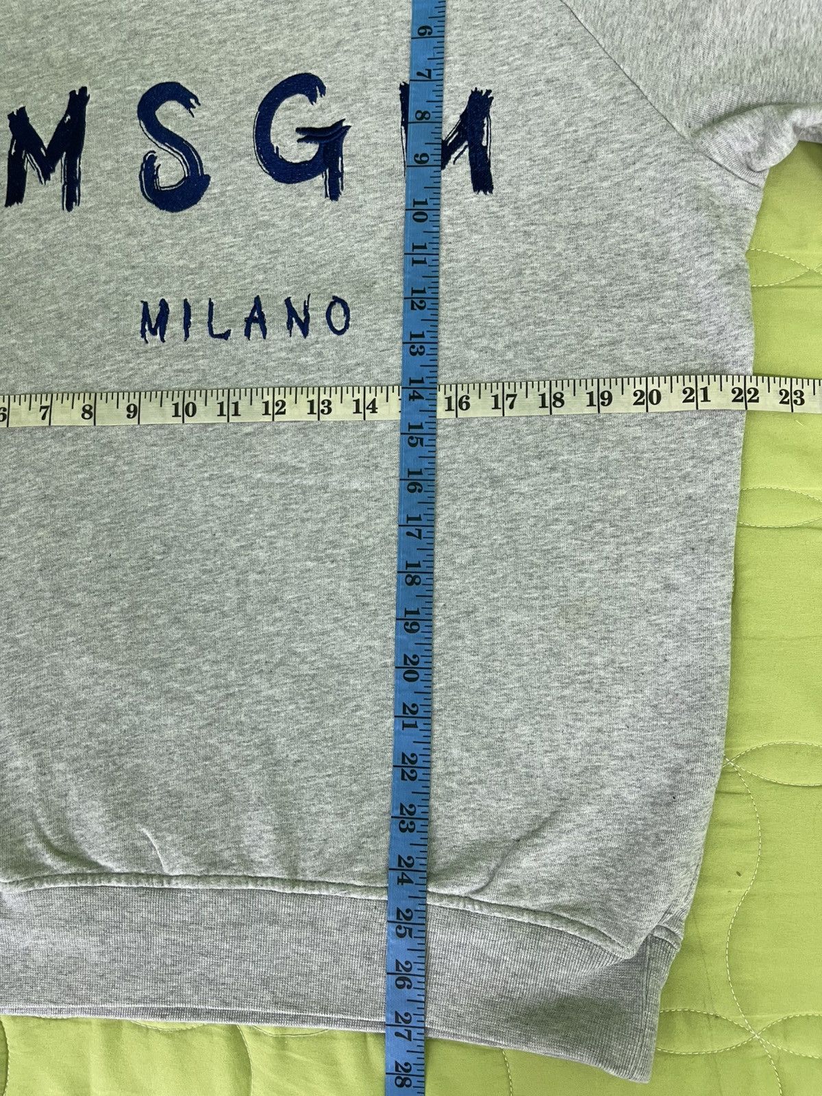 MSGM MSGM Milano Embroidered Logo Sweatshirt Size US M / EU 48-50 / 2 - 7 Thumbnail