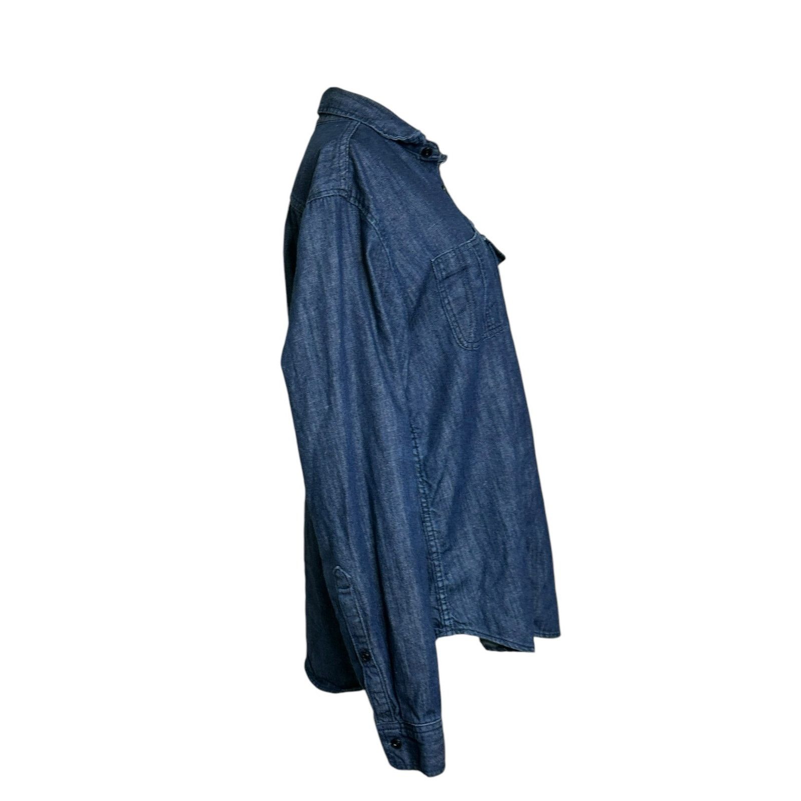 Cotton On Cotton On blue denim buttoned long sleeves shirt size large Size L / US 10 / IT 46 - 10 Thumbnail