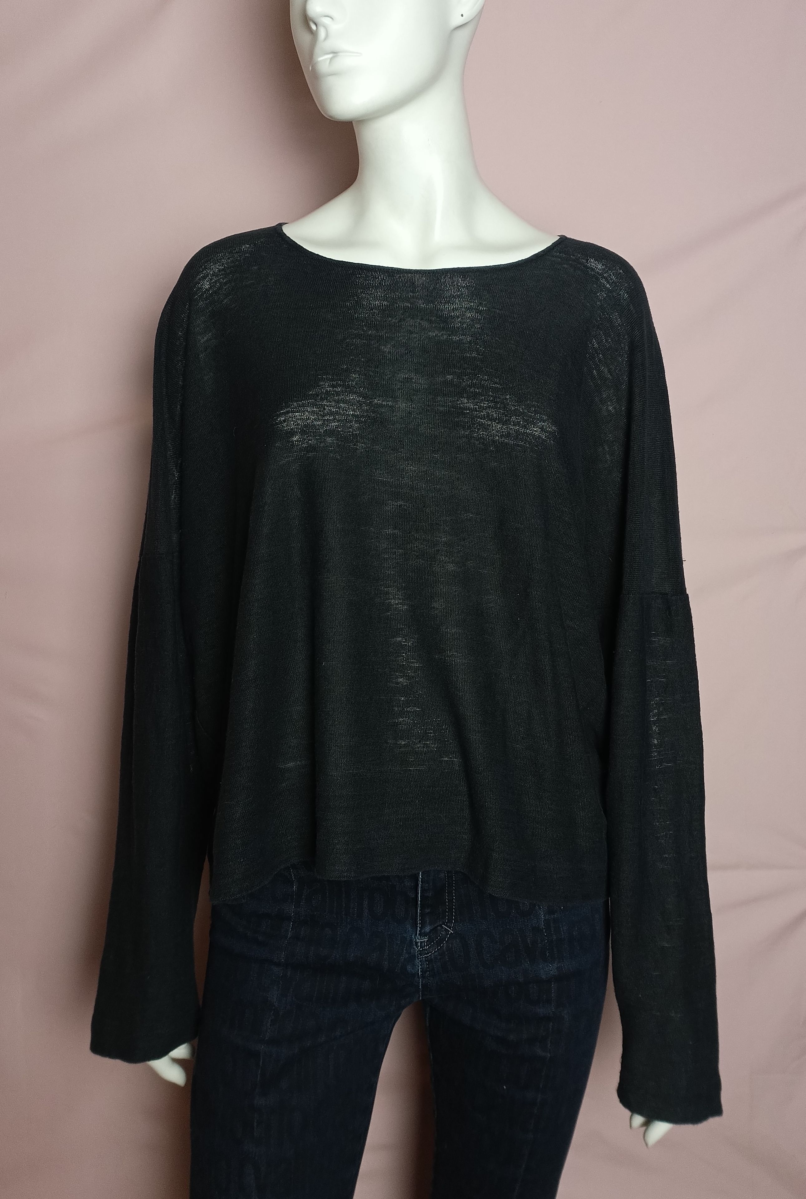 Other Shirin Guild Linen Knit Top Sweater Oversized Size ONE SIZE - 1 Thumbnail