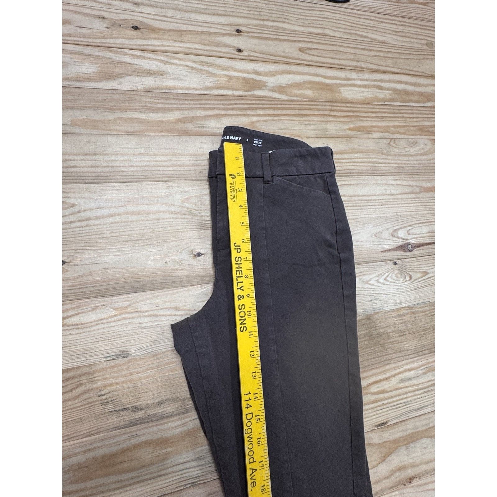 Old Navy Old Navy Split Hem Pixie Pants Women’s Size 8 Brown Size 30" / US 8 / IT 44 - 5 Thumbnail