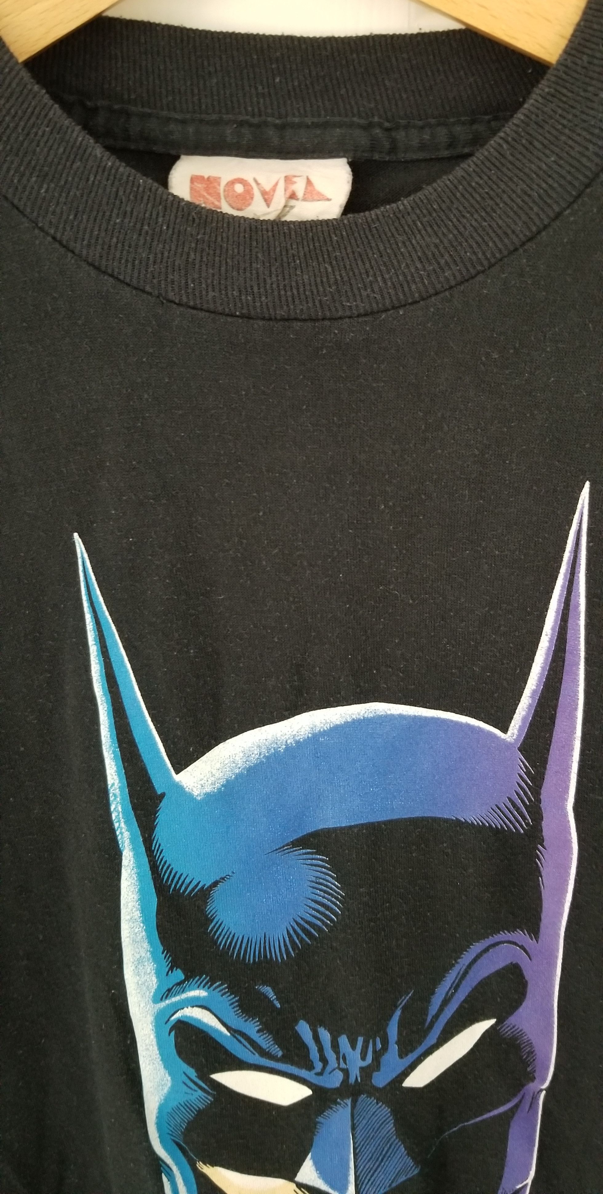 Vintage Vintage Batman Single Stitch Black T-Shirt Small Tee Shirt | Grailed, image size:1960x3876