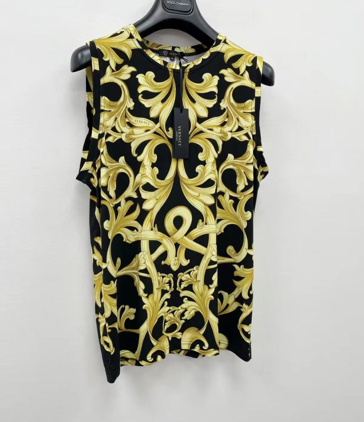 Versace VERSACE High Stretch Sleeveless T-shirt J30 Size US M / EU 48-50 / 2 - 1 Thumbnail