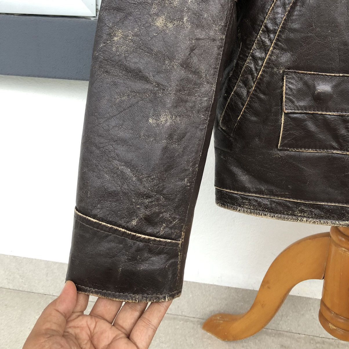 Avirex Vintage Avirex LTD Flight Leather jacket Flyer Size US M / EU 48-50 / 2 - 11 Thumbnail