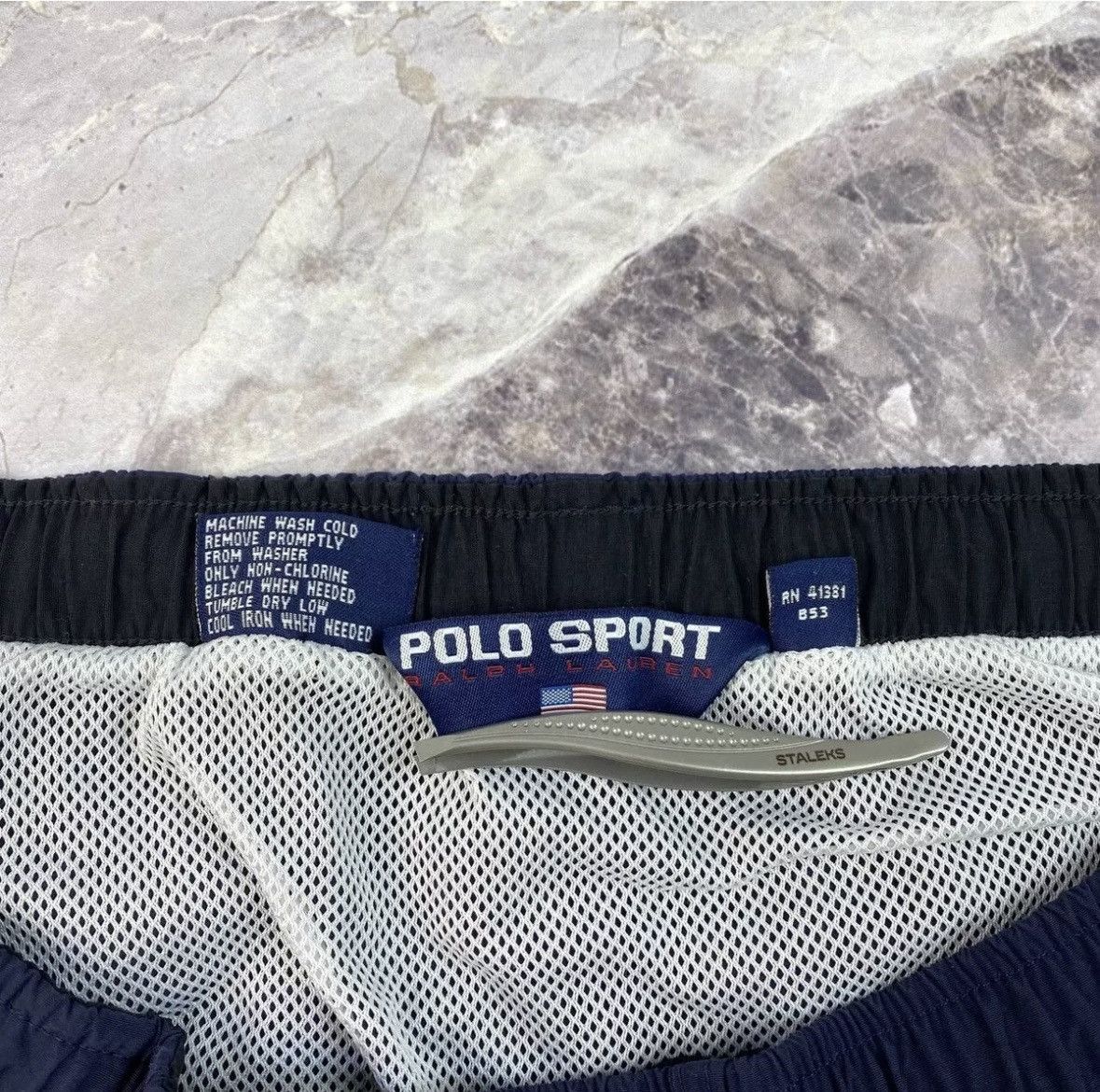 Ralph Lauren Sport × Vintage VINTAGE POLO SPORT POLO RALPH LAUREN NYLON SHORTS MENS L Size US 34 / EU 50 - 8 Thumbnail