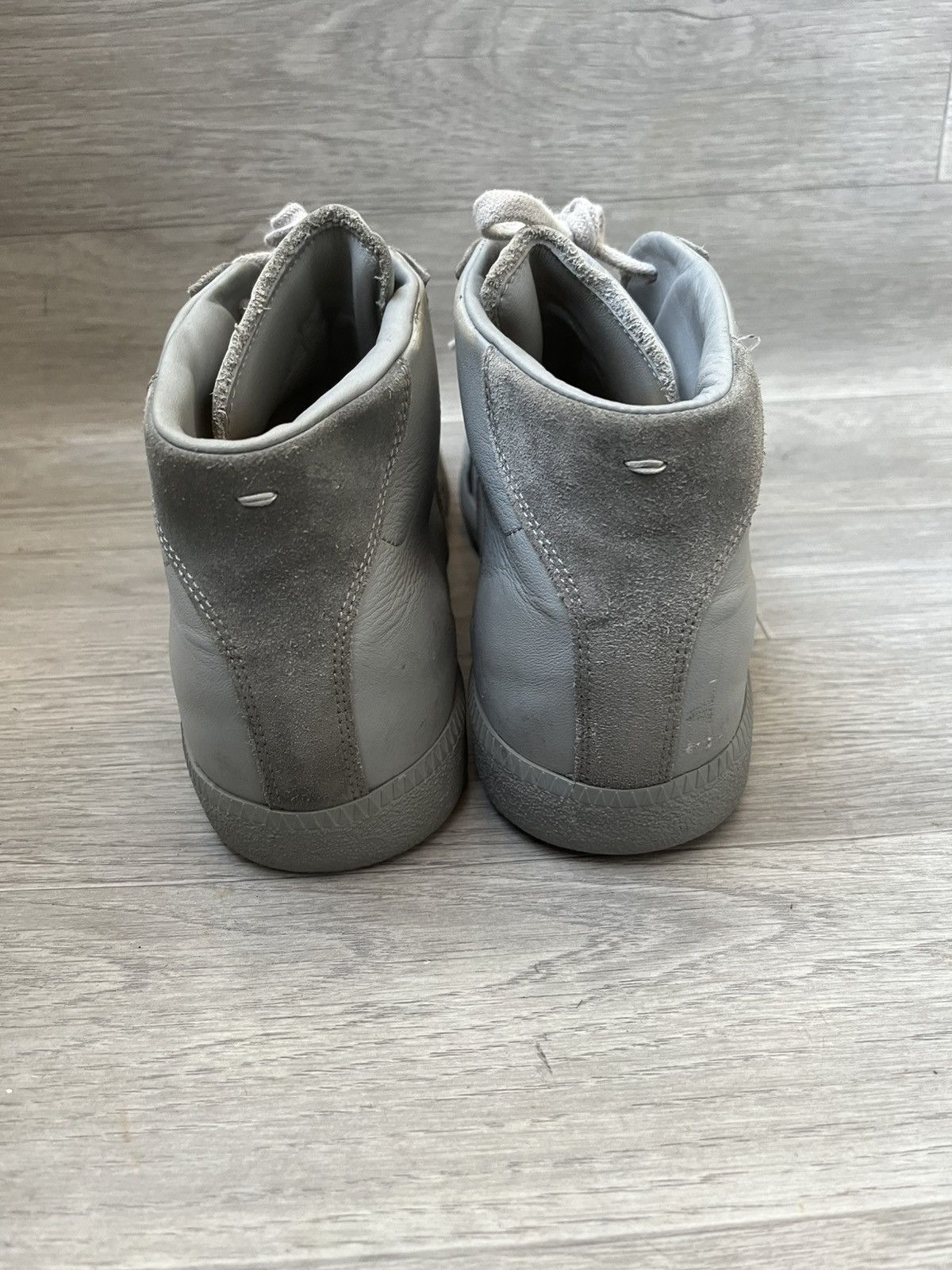 Maison Margiela Maison Margiela replica GAT hi-top suede sneakers Size US 10 / EU 43 - 5 Thumbnail