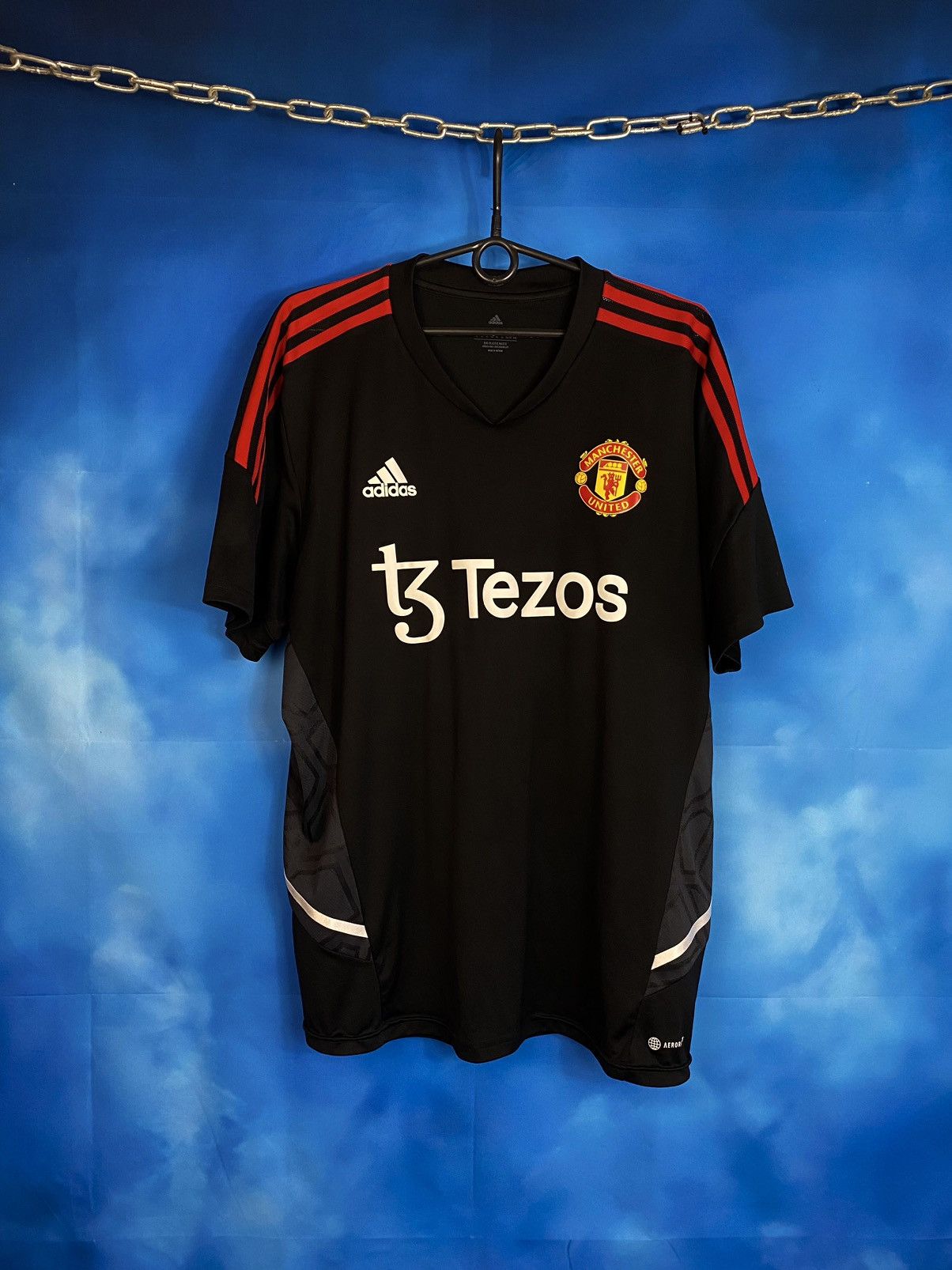Adidas AW22 Adidas Manchester United soccer jersey England football Size US XL / EU 56 / 4 - 1 Thumbnail