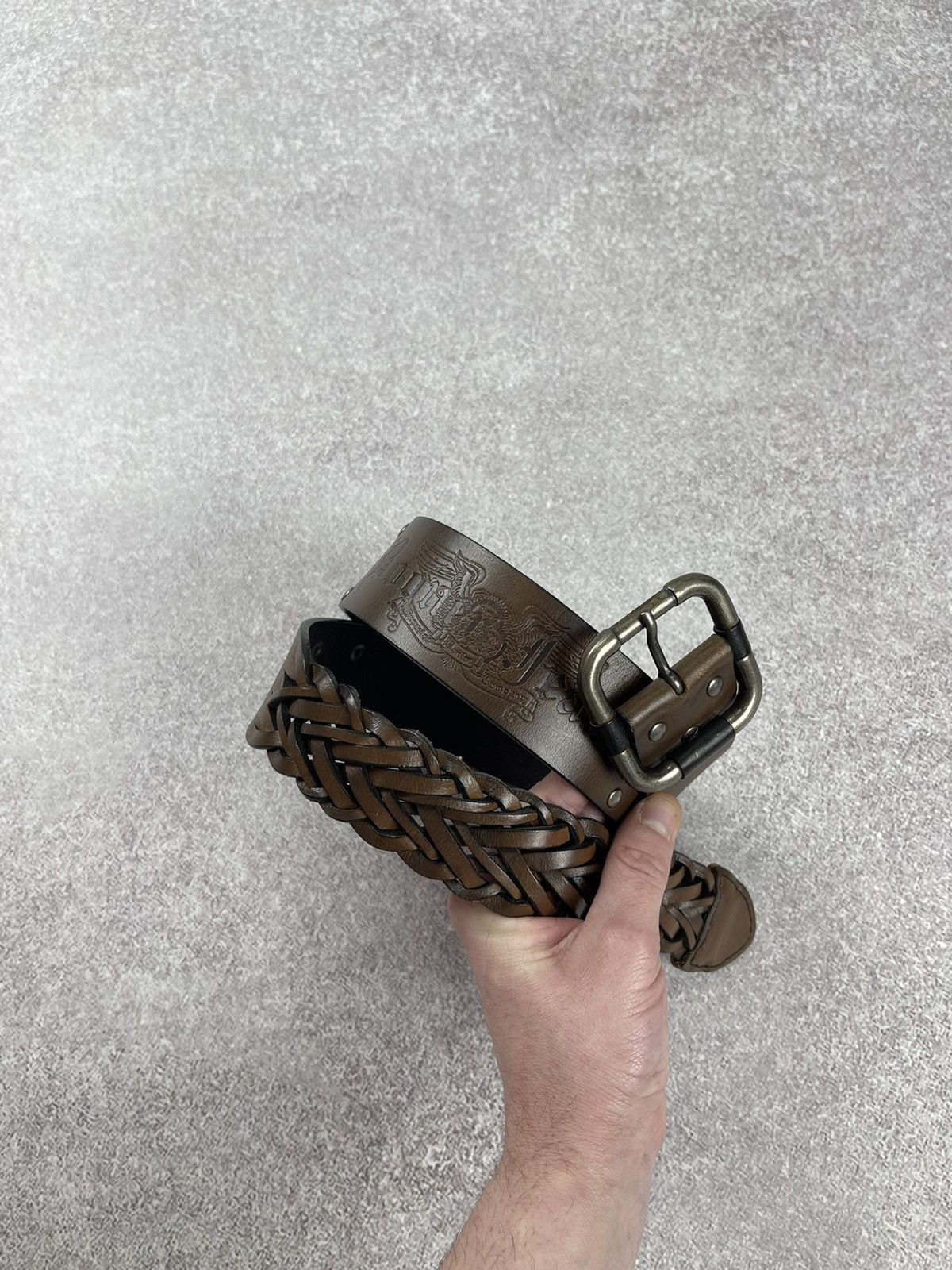 Bogner × Vintage Vintage Bogner Leather Belt Brown Unisex Size ONE SIZE - 2 Thumbnail