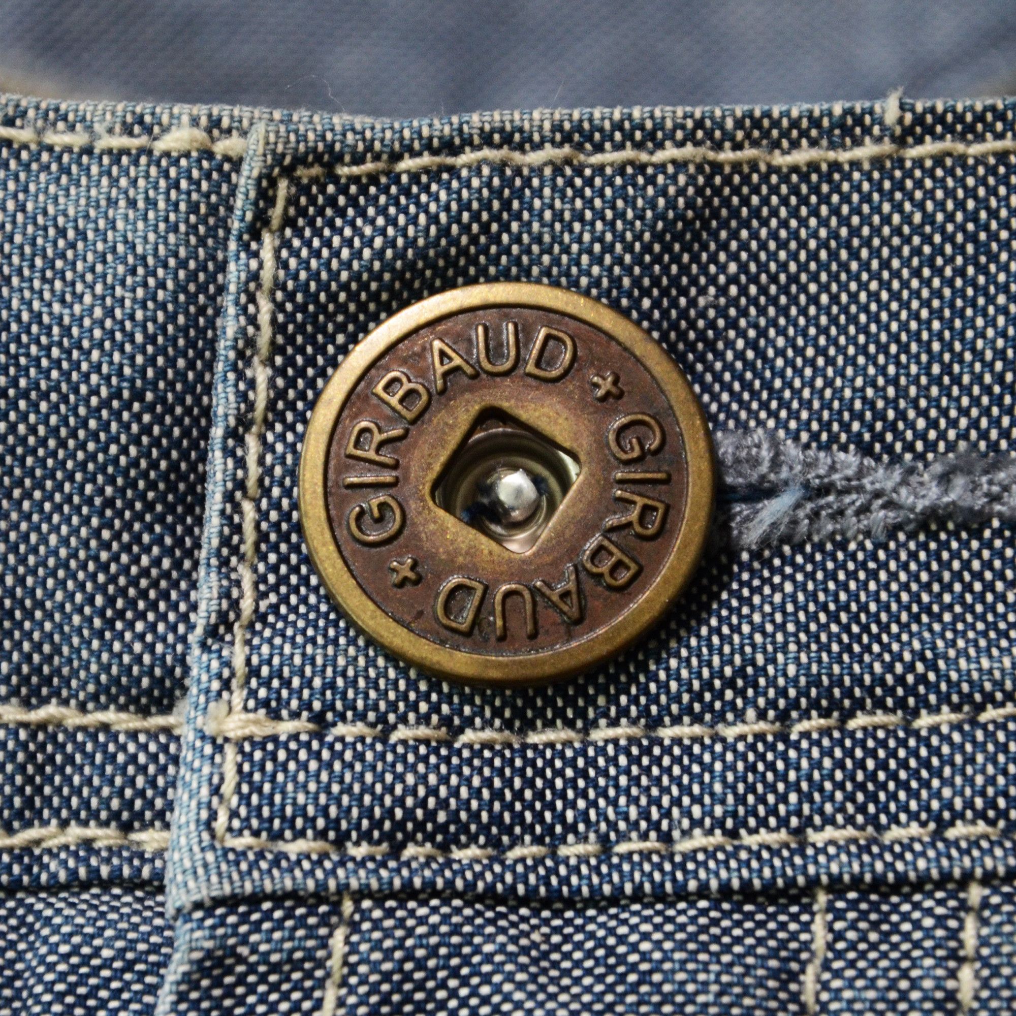 Marithe + Francois Girbaud M+FG Jorts W34 Raw Denim Special Rare Design 2006 Carft Size US 34 / EU 50 - 4 Thumbnail
