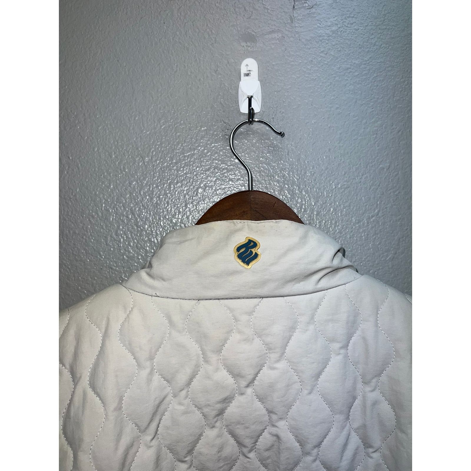 Vintage Rocawear Puffer Jacket Full Zip Quilted Roc Stained STAIN Size US XL / EU 56 / 4 - 12 Thumbnail