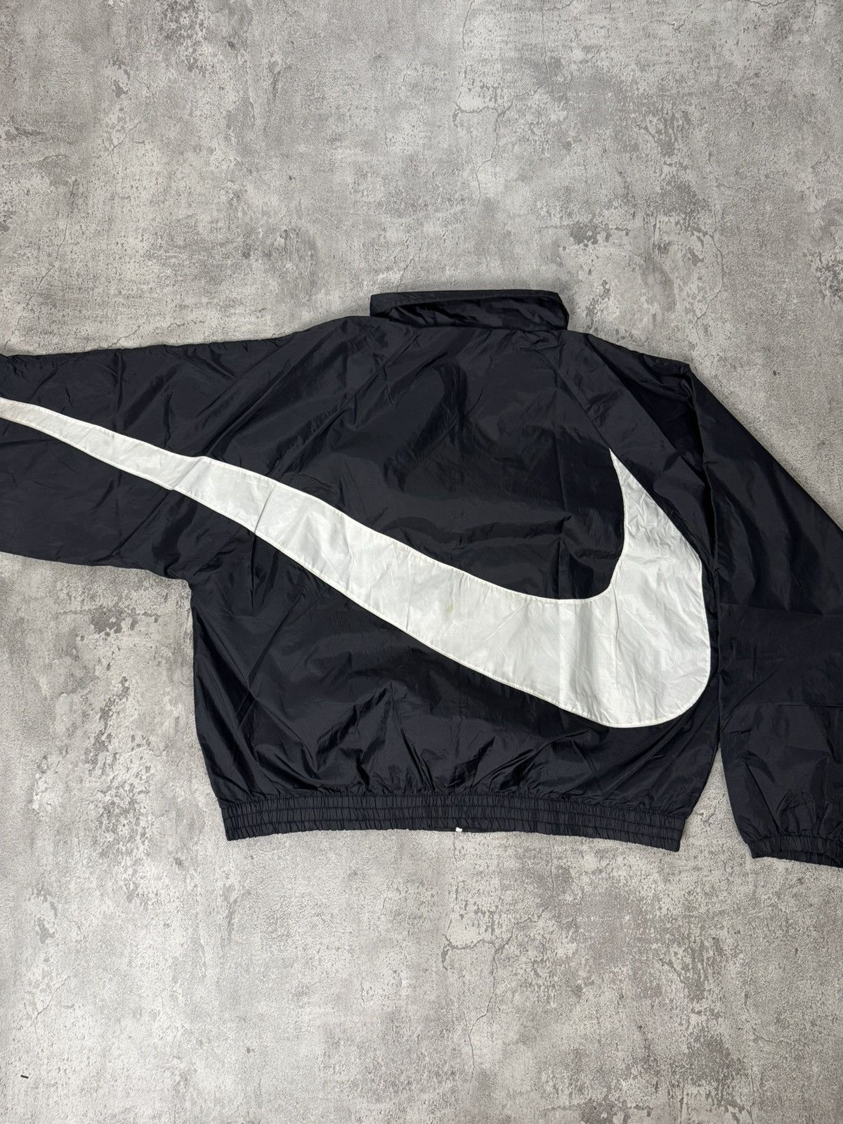 Nike VINTAGE 90’S NIKE BIG SWOOSH WOVEN JACKET Size US XL / EU 56 / 4 - 5 Thumbnail