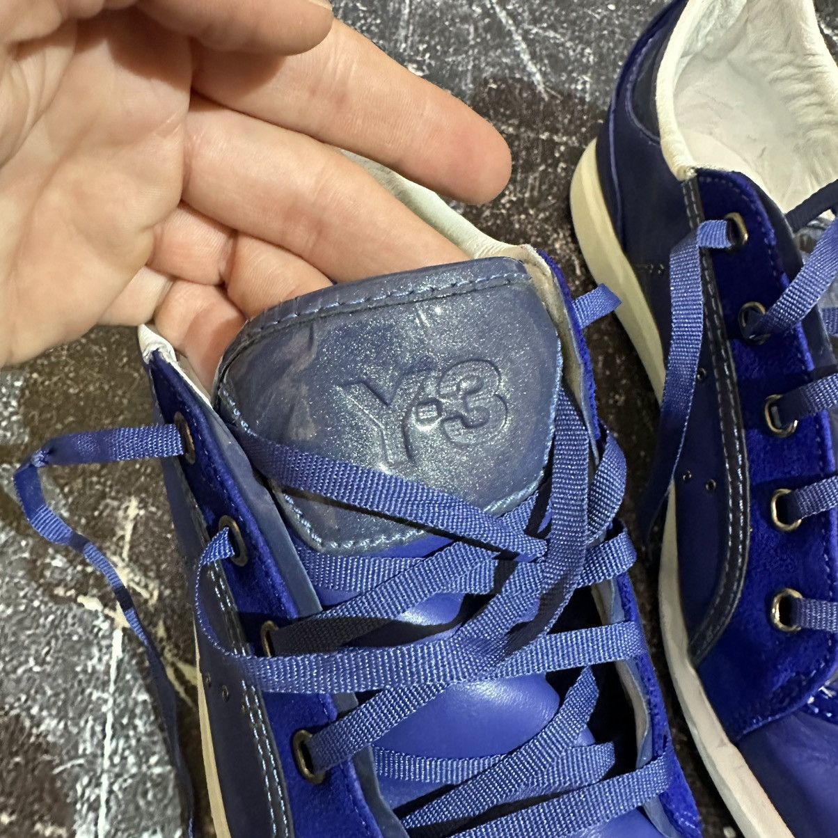 Adidas Adidas Y3 Yojhi Yamamoto Leather Sneakers 9US 41.5EU 26 cm Size US 9 / IT 39 - 12 Thumbnail