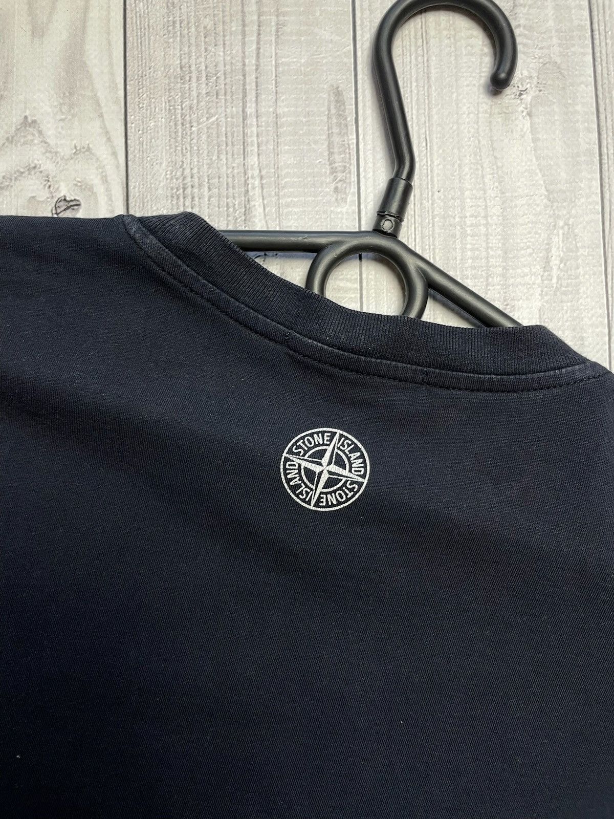 Vintage Vintage Stone Island tee big logo size S ( Junior XL) Size US S / EU 44-46 / 1 - 8 Thumbnail