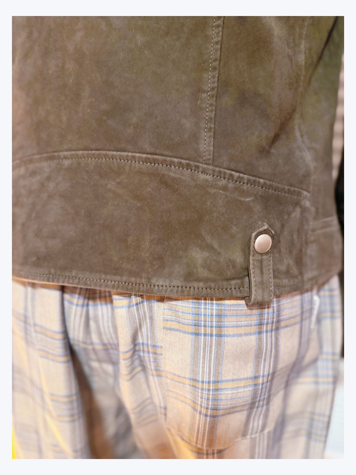 Allsaints ALLSAINTS Suede Biker Jacket – Small (New without Tag) Size US S / EU 44-46 / 1 - 9 Thumbnail