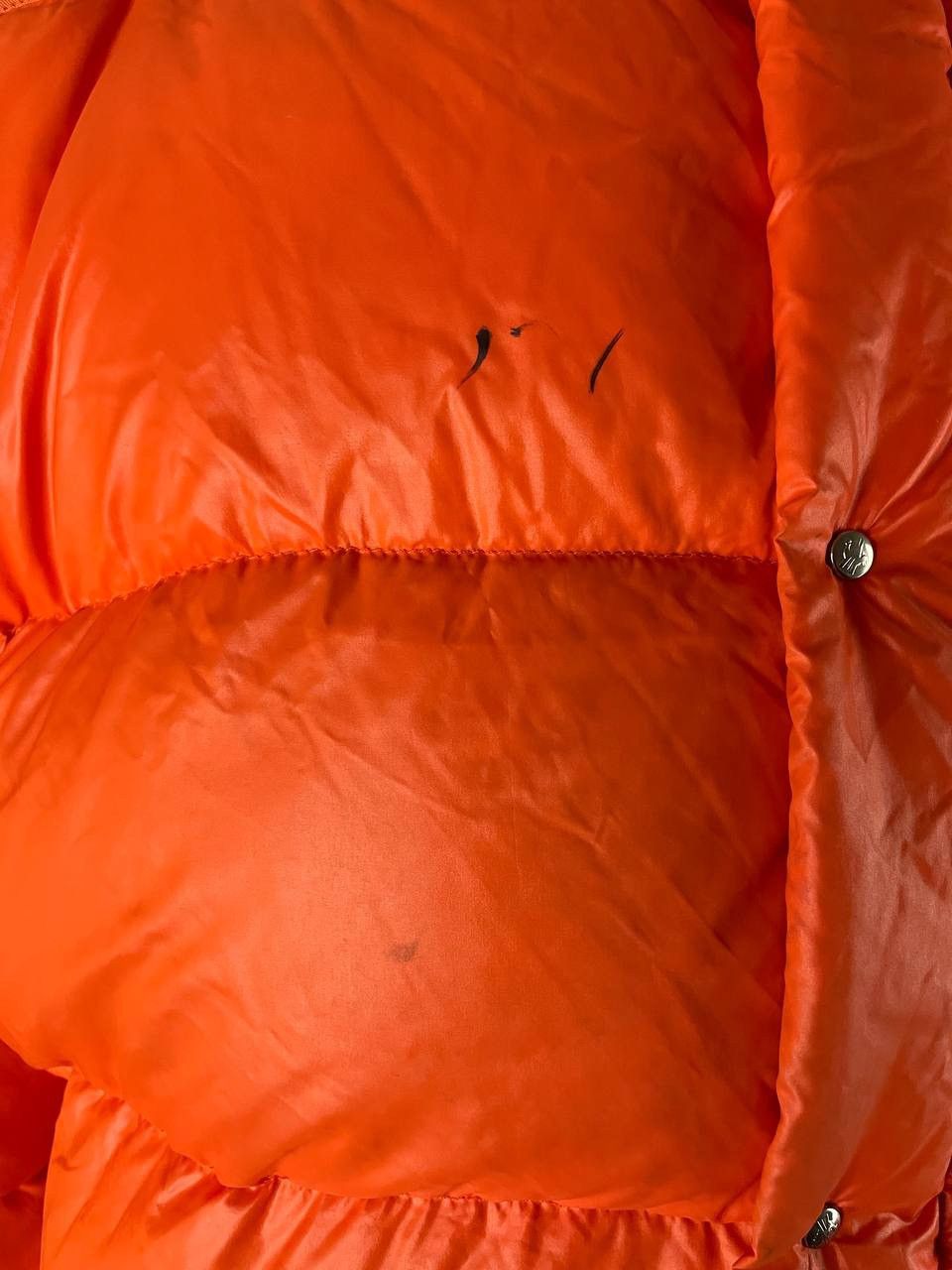Moncler Moncler Down Jacket Vintage Orange Grenoble Size US XL / EU 56 / 4 - 8 Thumbnail