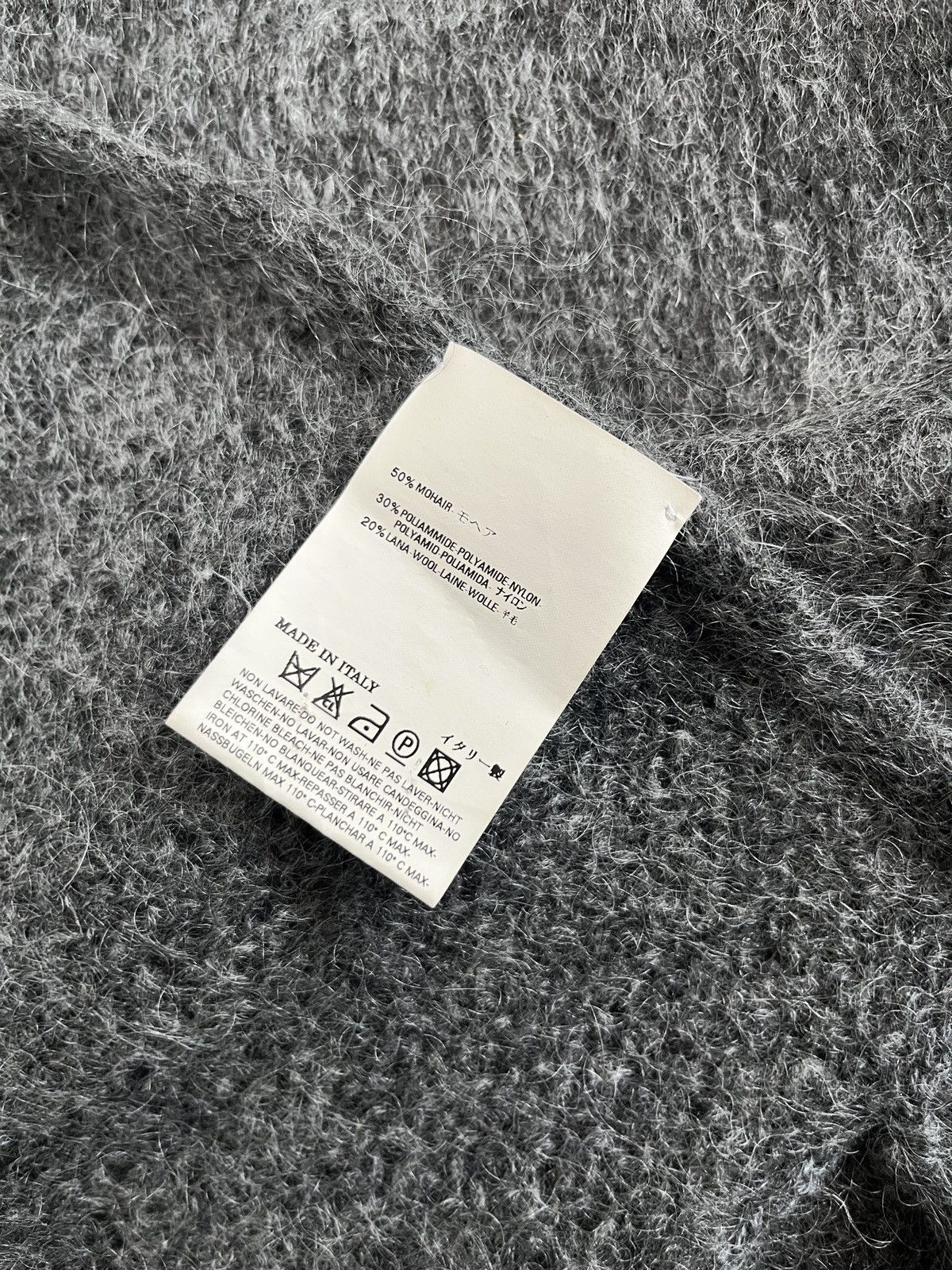 Maison Margiela Martin Margiela F/W2007 mohair reconstructed scarf Size ONE SIZE - 5 Thumbnail