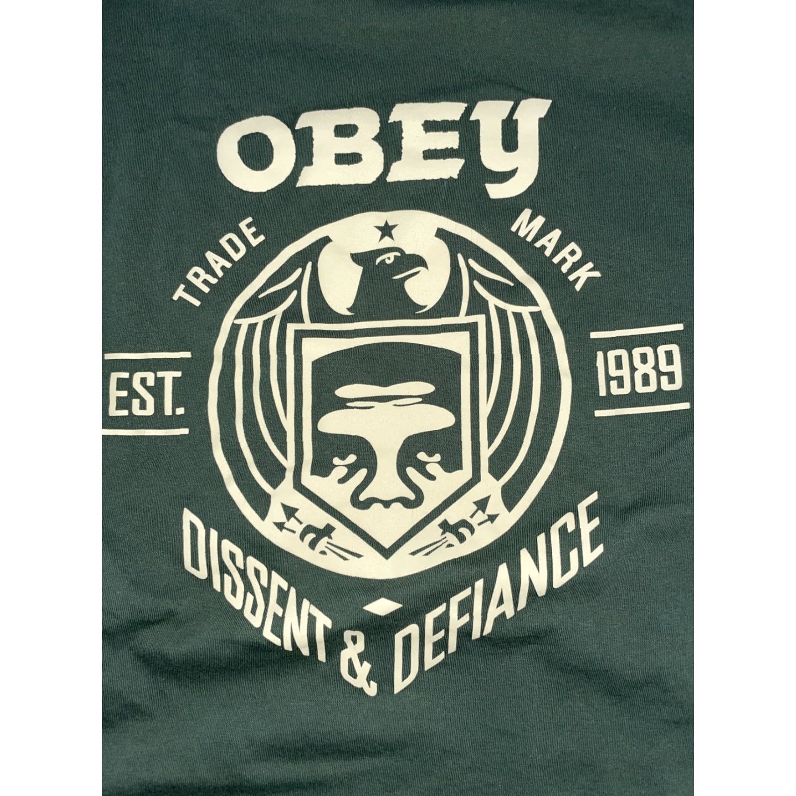 Obey OBEY T-Shirt Green Small Men S Regular Size US S / EU 44-46 / 1 - 5 Thumbnail
