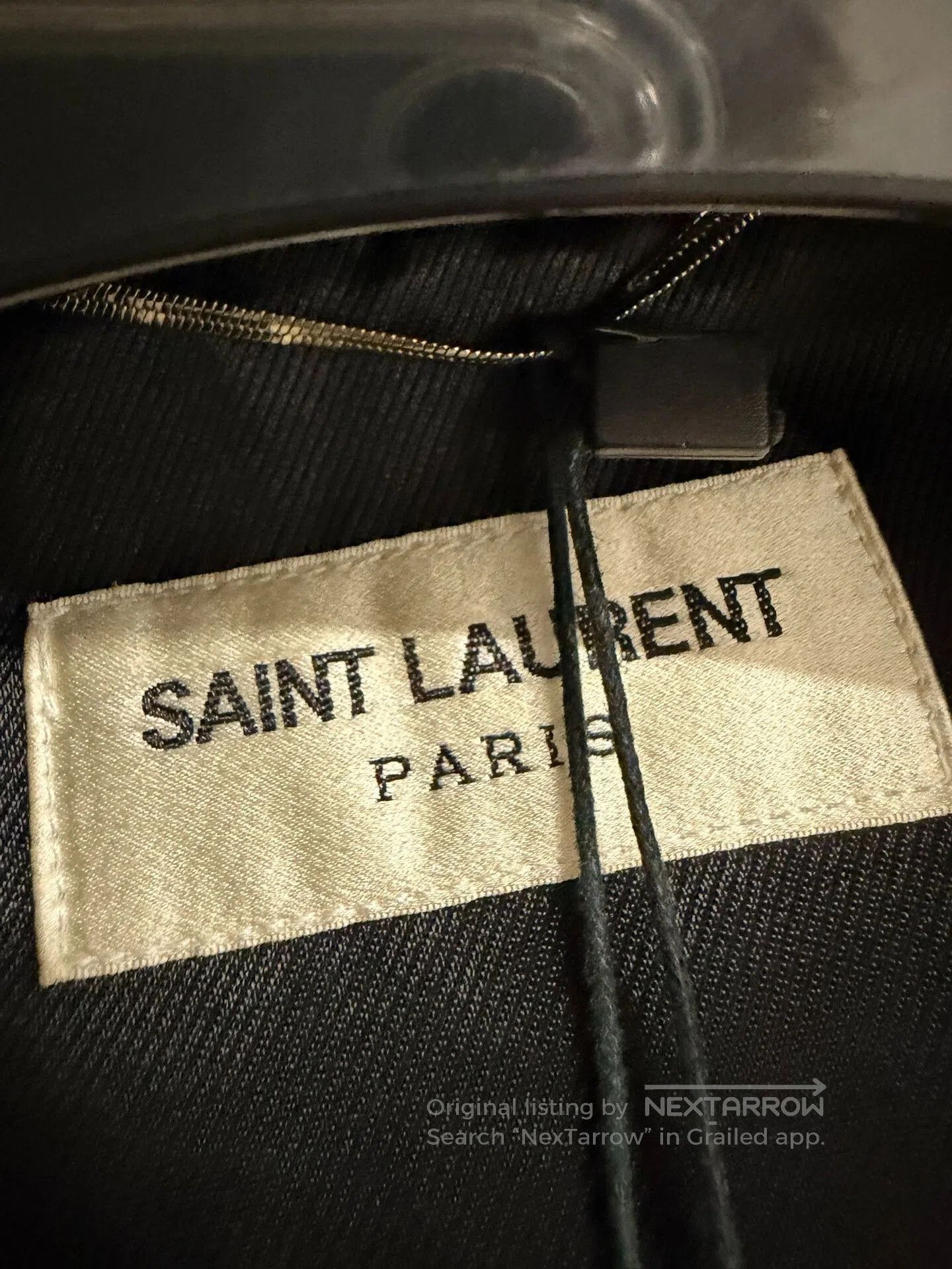 Saint Laurent Paris Saint Laurent Paris Leather Jacket. Size US M / EU 48-50 / 2 - 2 Thumbnail