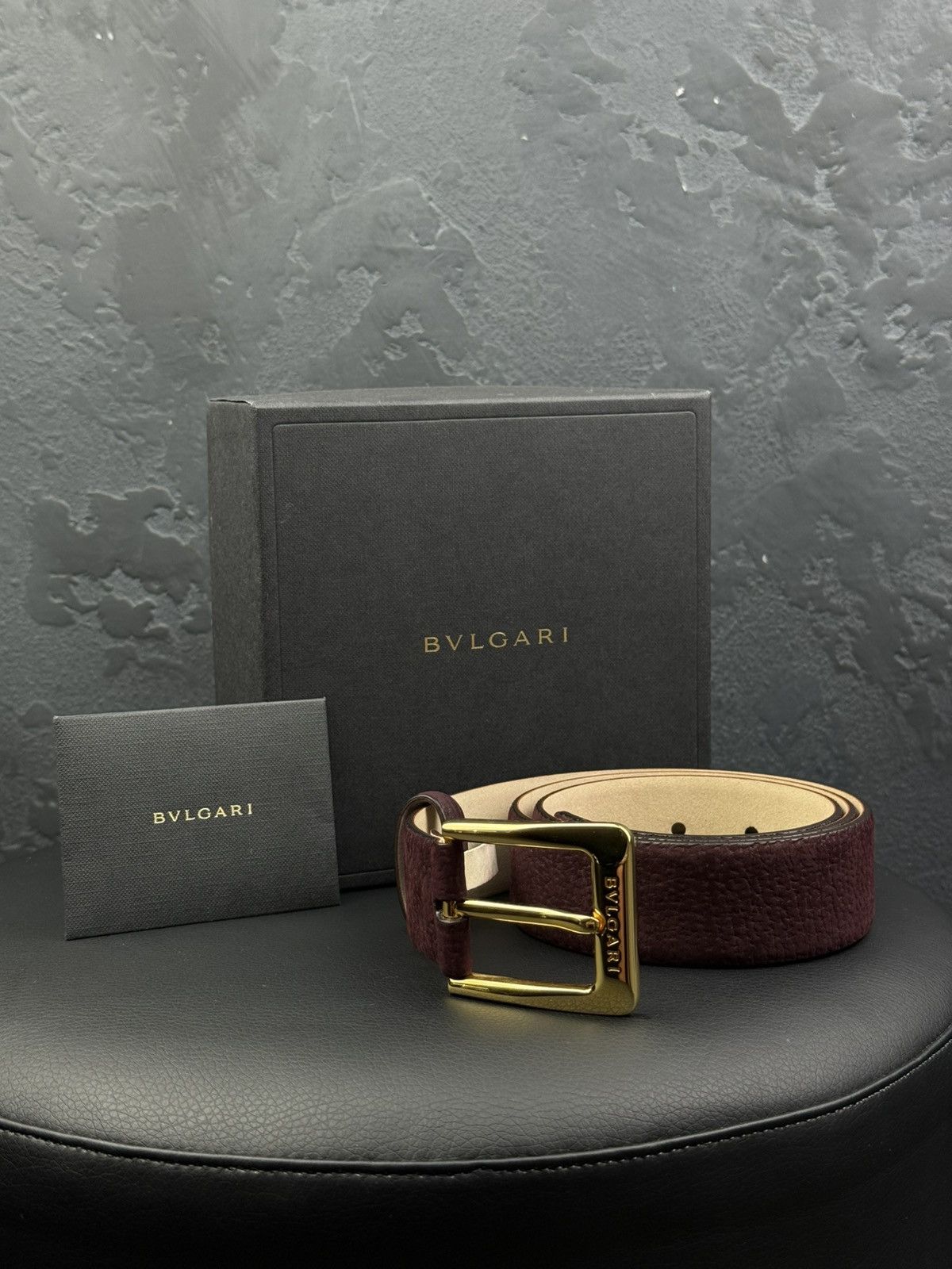 Bvlgari BVLGARI Leather Belts Italy Designer Luxury New Size ONE SIZE - 1 Thumbnail
