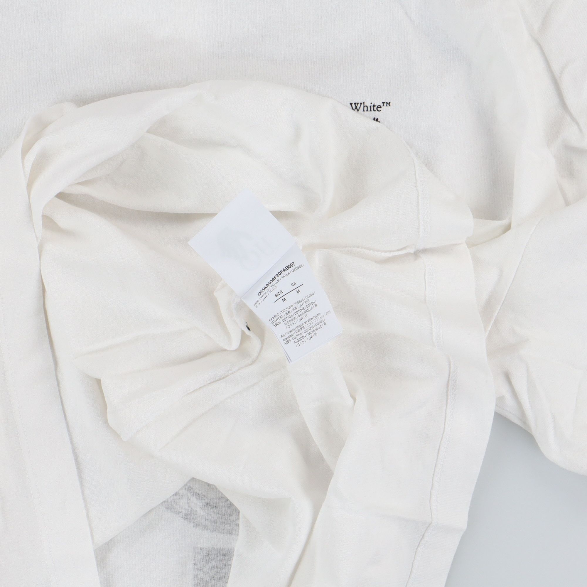 Off-White White Pencil Arch Arrows Oversized T-Shirt Size US M / EU 48-50 / 2 - 5 Thumbnail