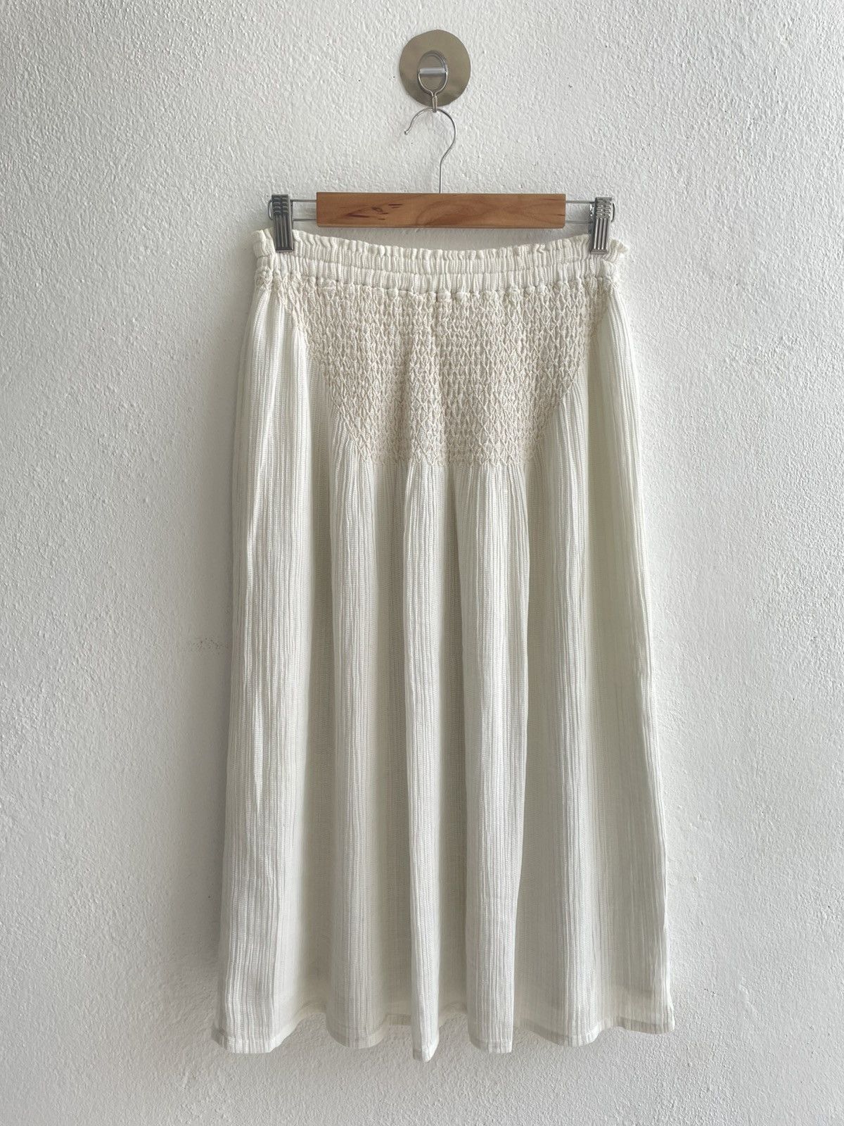Issey Miyake Vintage Plantation Long Skirts by Issey Miyake Size 26" / US 2 / IT 38 - 5 Thumbnail