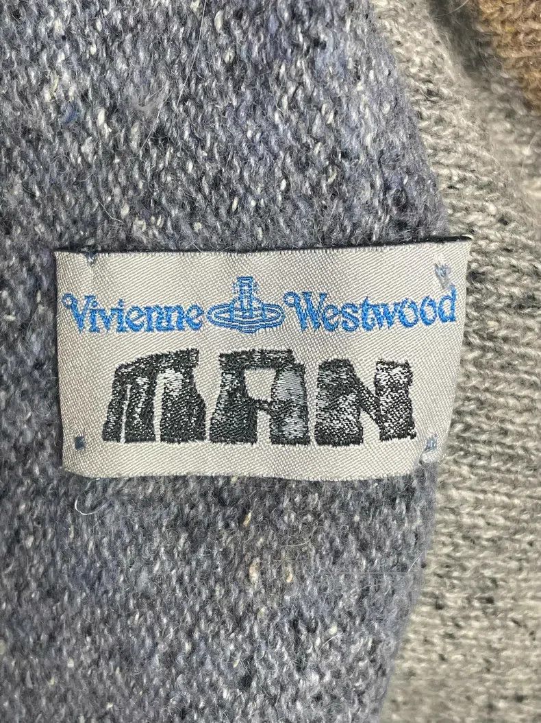 Vivienne Westwood Vivienne Westwood Color Blocked Woolen Scarf Size ONE SIZE - 4 Thumbnail