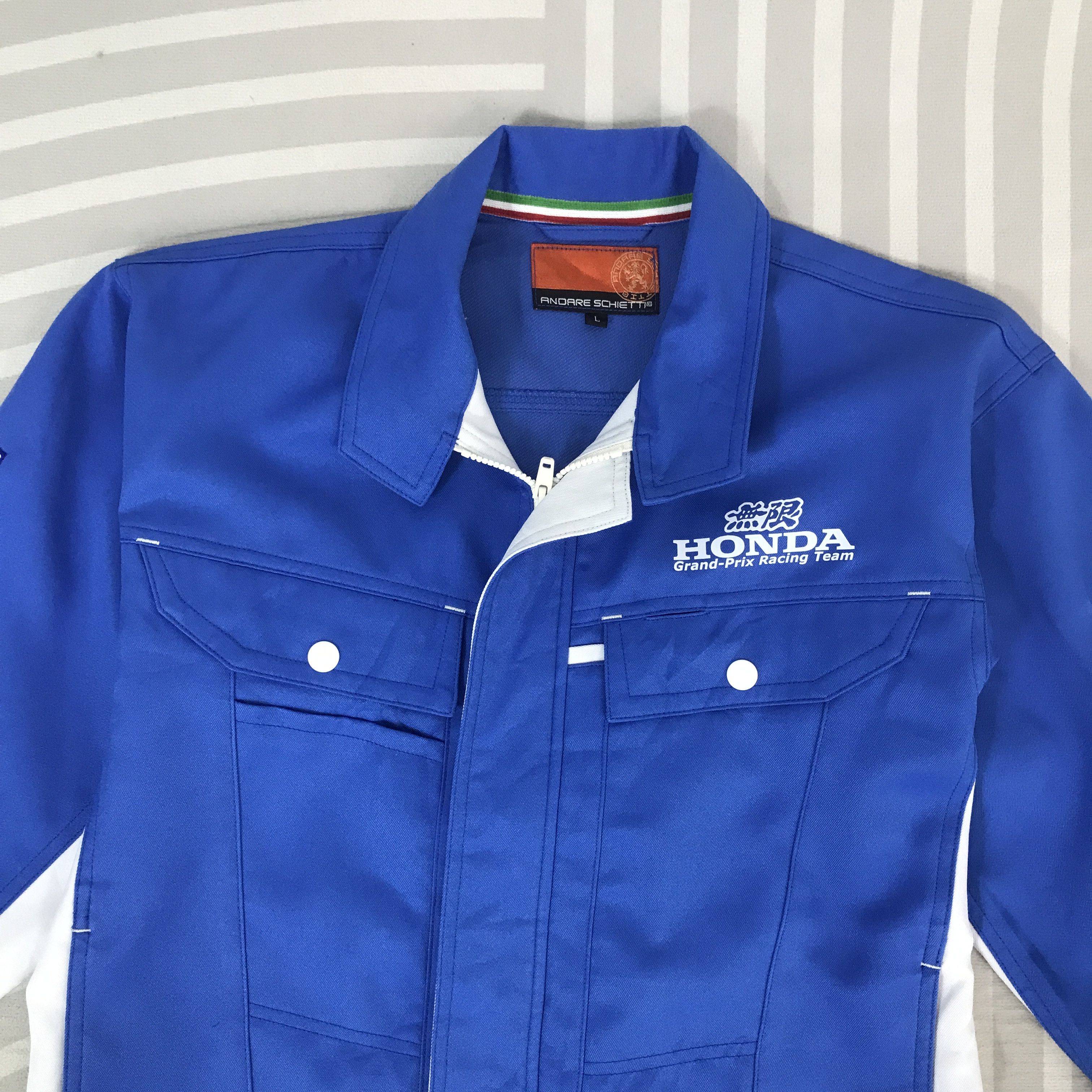 Japanese Brand Vintage Honda Grand-Prix Racing Team Jacket Size US M / EU 48-50 / 2 - 3 Thumbnail