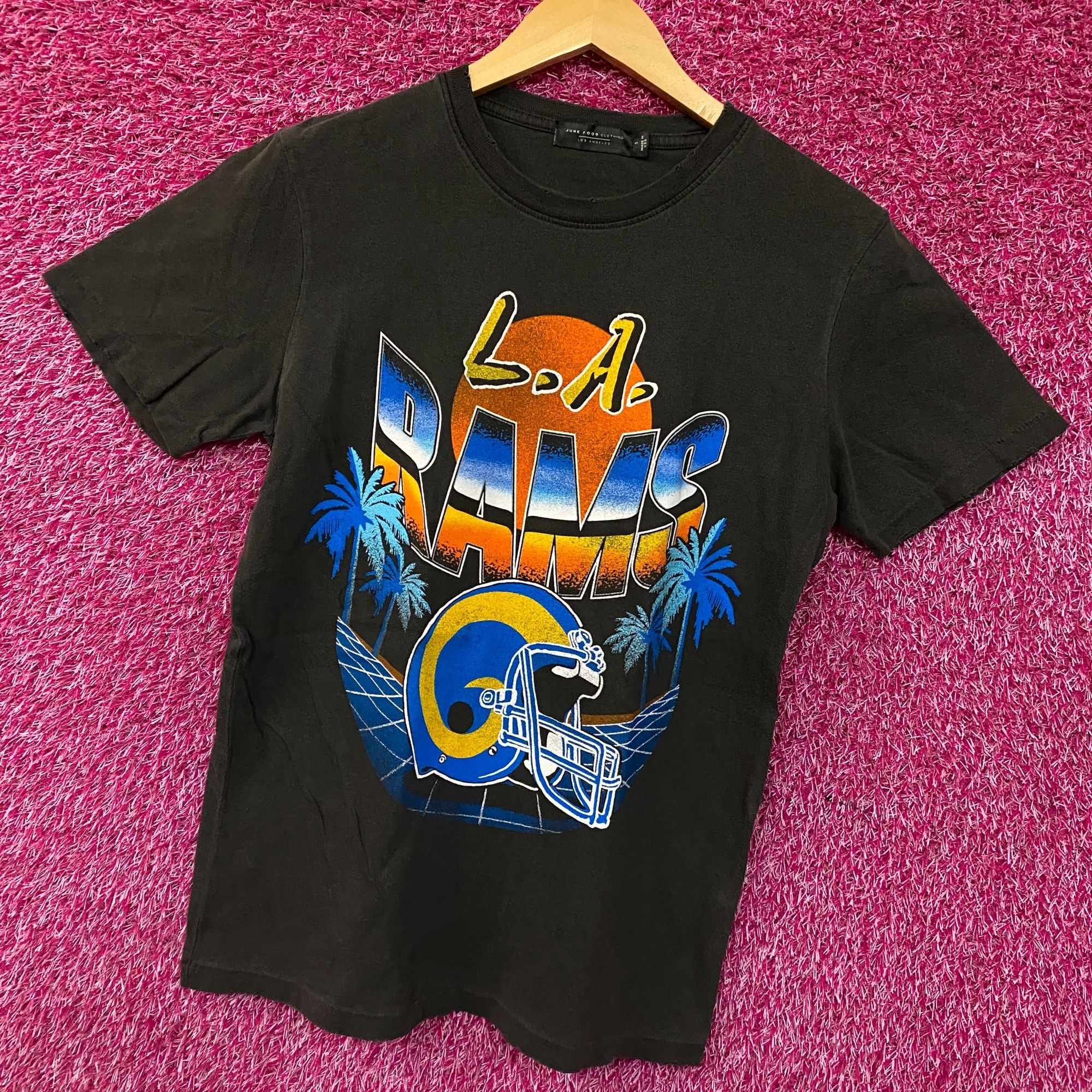 Junk Food Junk Food Clothing Los Angeles Rams Sunset Vintage Style Tee Size US S / EU 44-46 / 1 - 3 Thumbnail