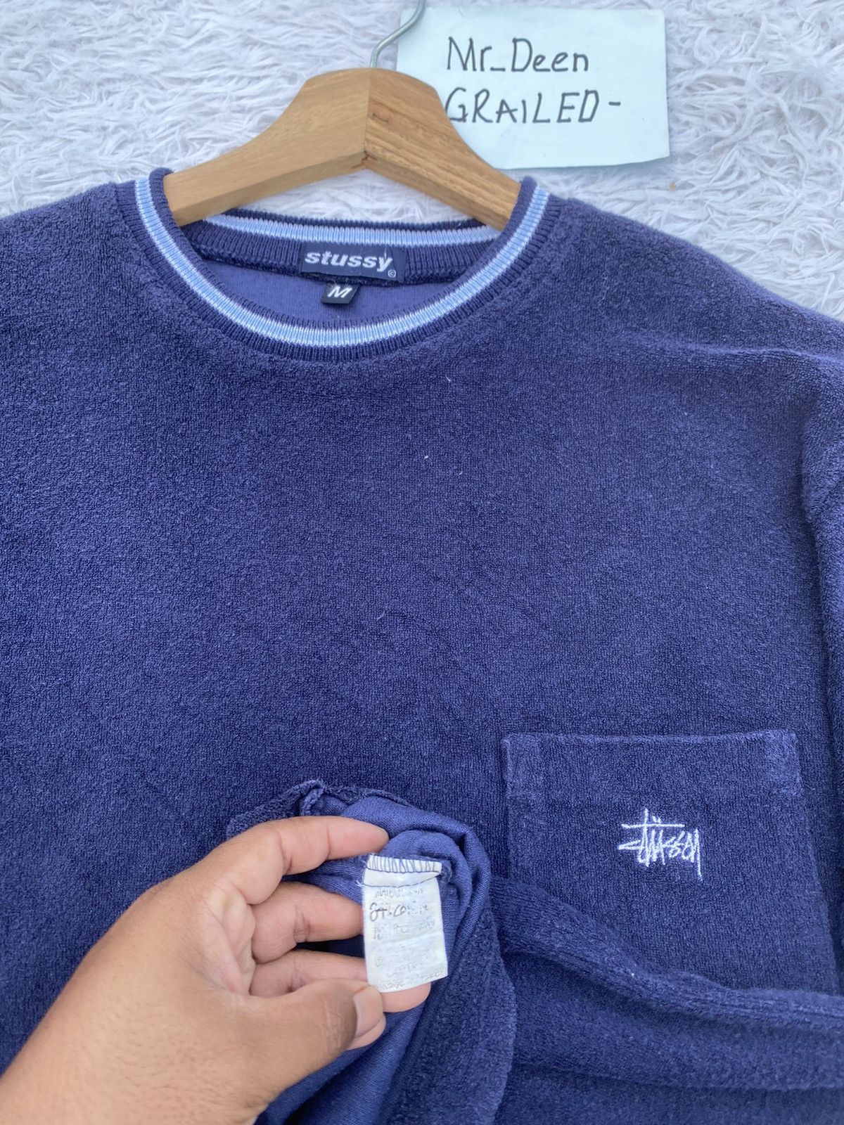Stussy Rare Vintage 90s Stussy Tshirt Size US M / EU 48-50 / 2 - 10 Thumbnail
