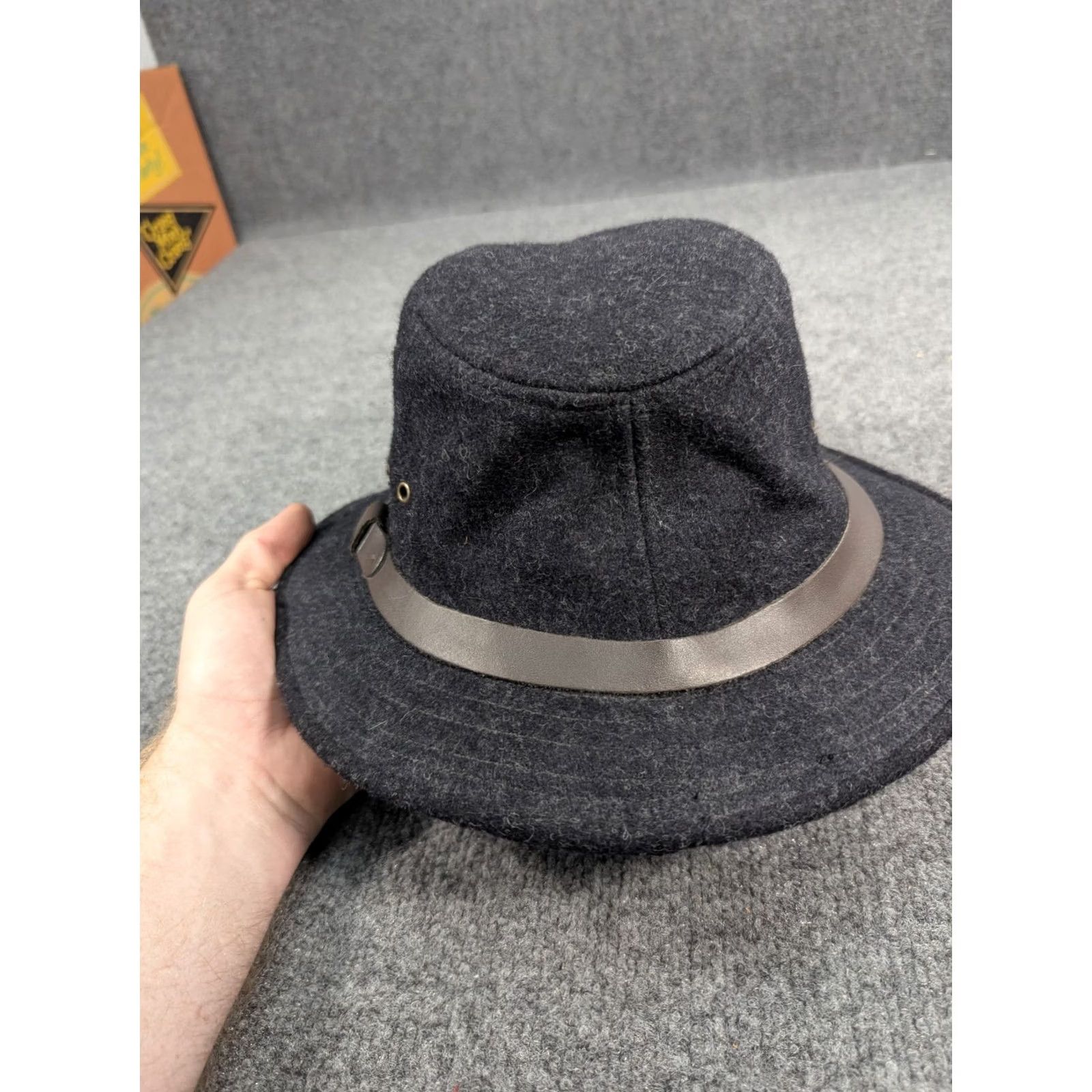 Filson Filson Charcoal Wool Packer Hat Mens Size Large US Size ONE SIZE - 3 Thumbnail