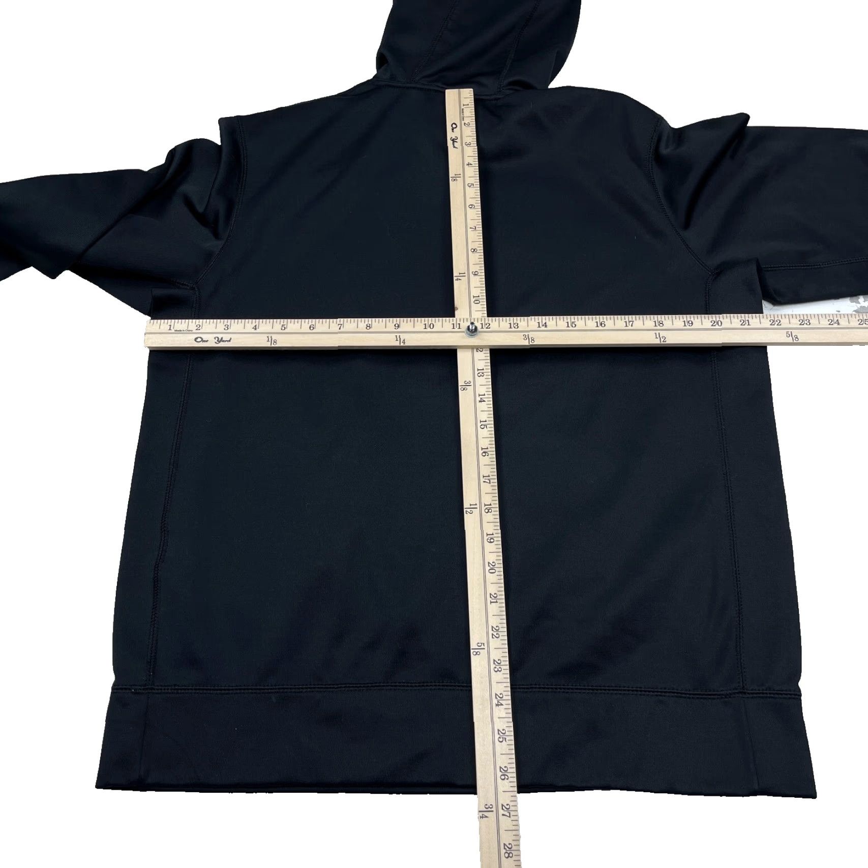 Nike Nike Hoodie Woman M Black Sweatshirt Big Swoosh Performance Pullover Casual Ladies Size M / US 6-8 / IT 42-44 - 7 Thumbnail