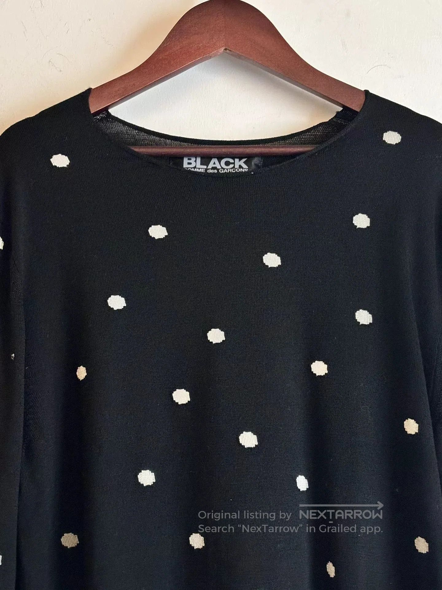Comme des Garcons Black comme des garcons polka dot sweater. Size M / US 6-8 / IT 42-44 - 2 Thumbnail
