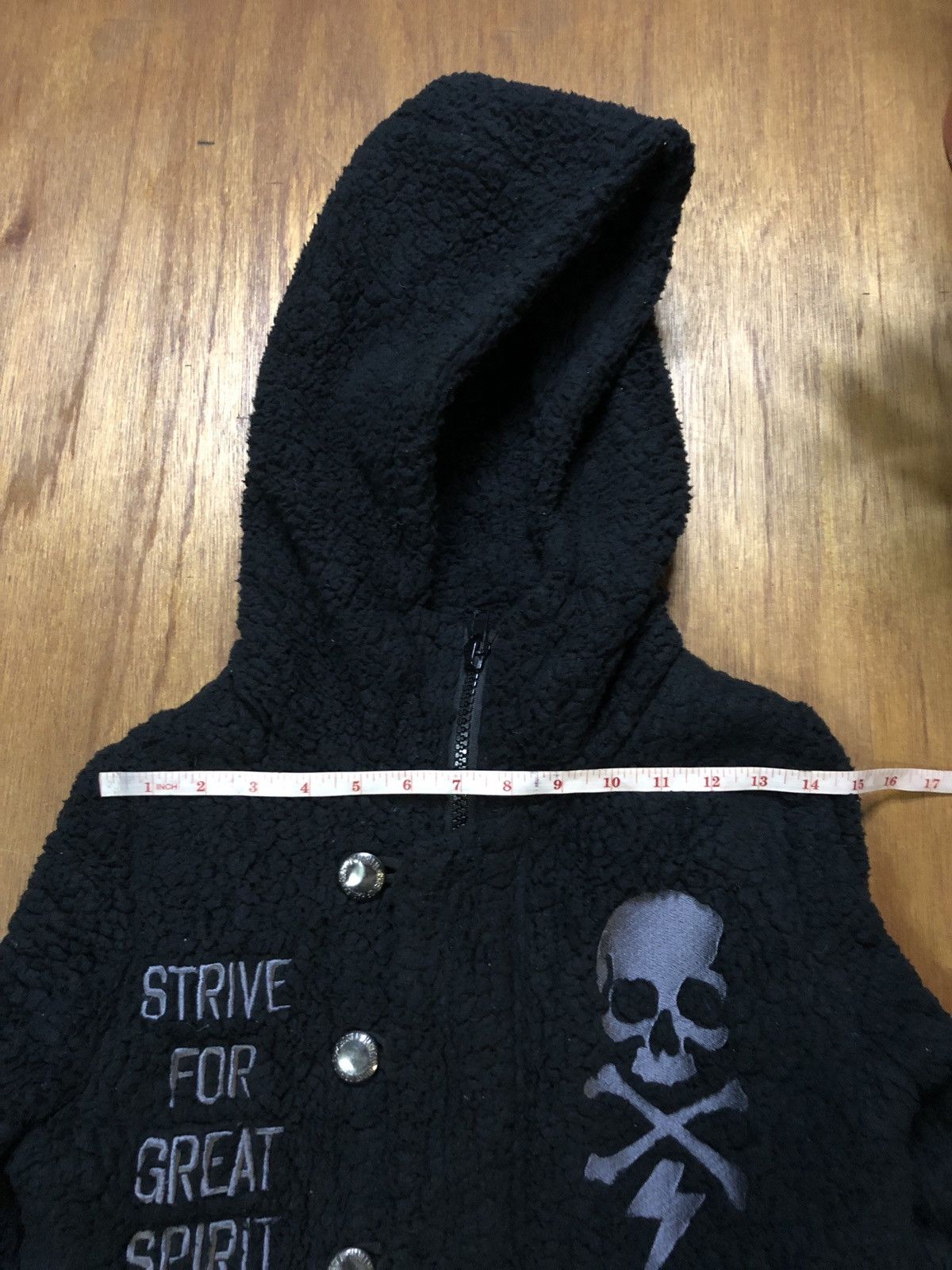 Japanese Brand × Seditionaries Ghost Of Harlem Fur Zipper Hoodie Jacket Size US XS / EU 42 / 0 - 18 Thumbnail