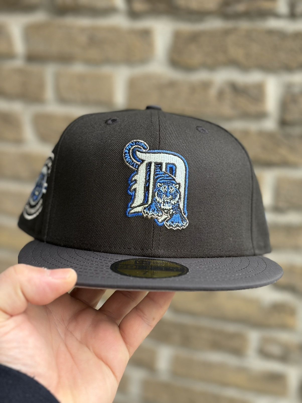 Topperz Black rip stop brim🔥🔥 Detroit Tigers size 7 1/4 Size ONE SIZE - 2 Thumbnail