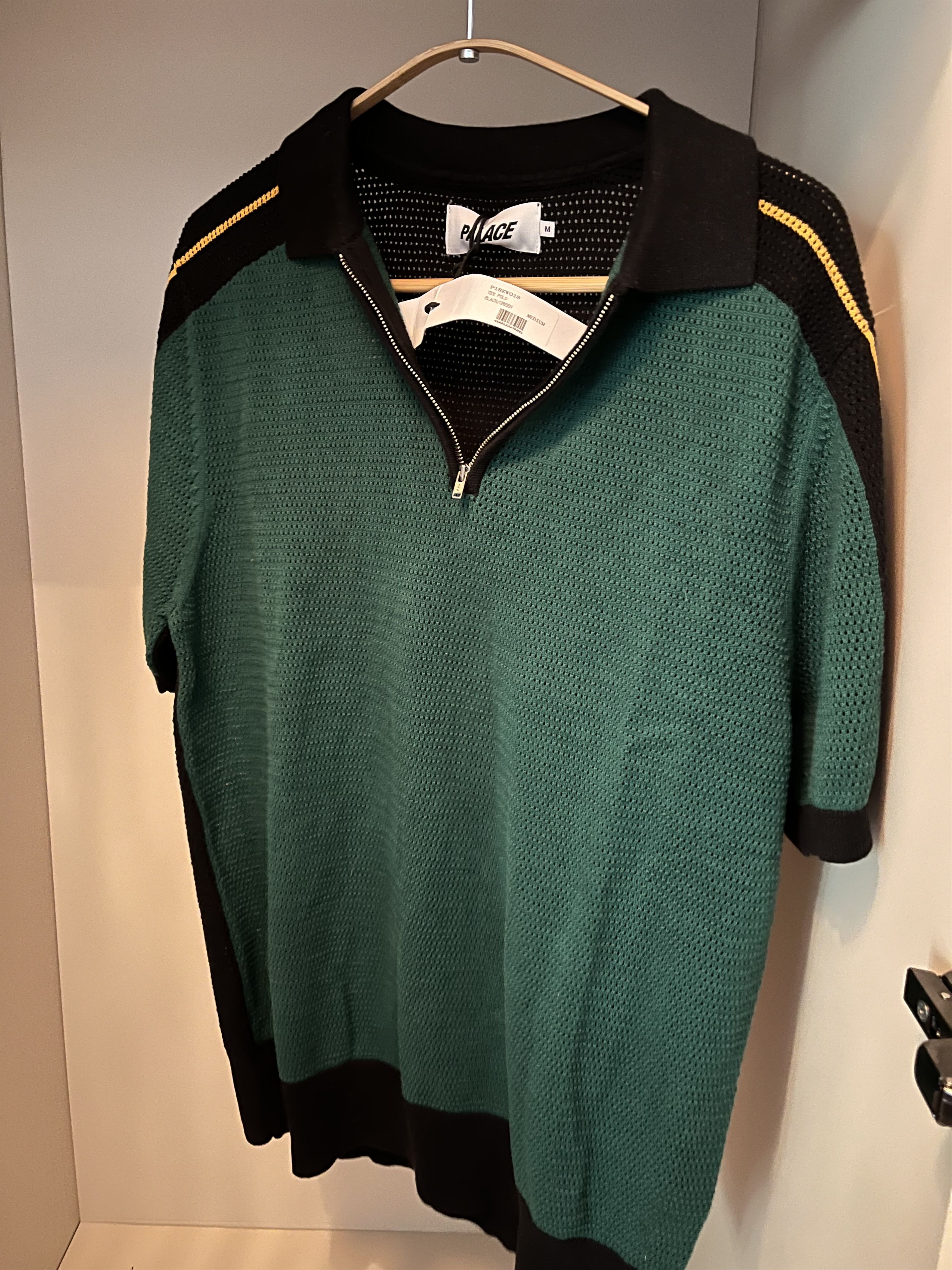 Palace Tex Polo Black/Green Size US M / EU 48-50 / 2 - 3 Thumbnail