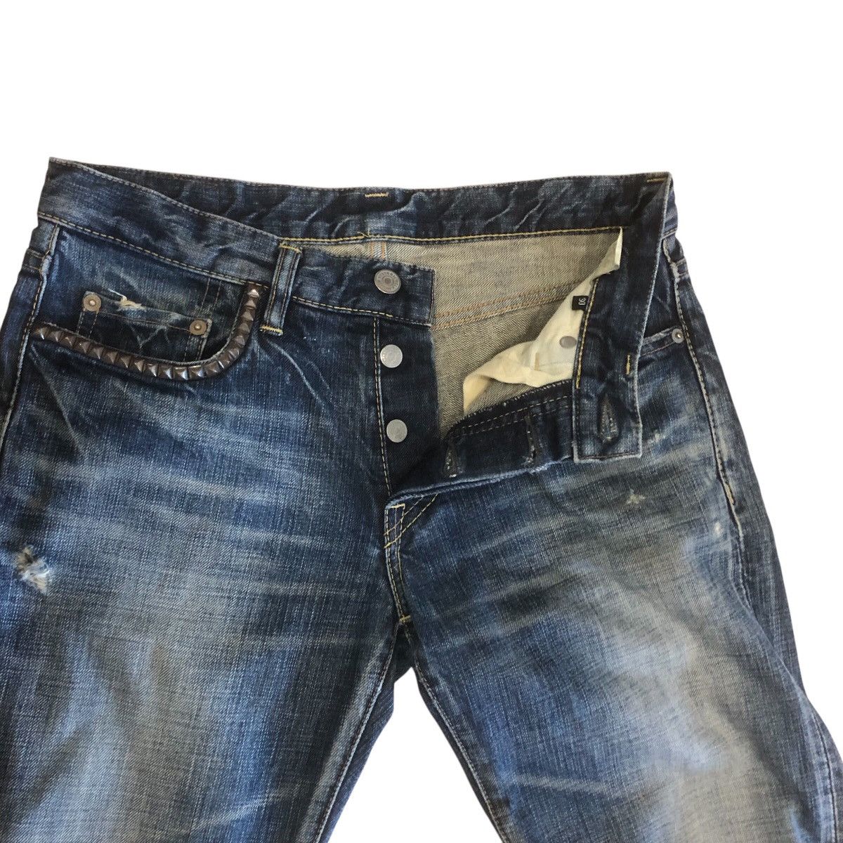 Hysteric Glamour Hyteric Glamour Straigt Cut Jeans Button Size 30" / US 8 / IT 44 - 11 Thumbnail