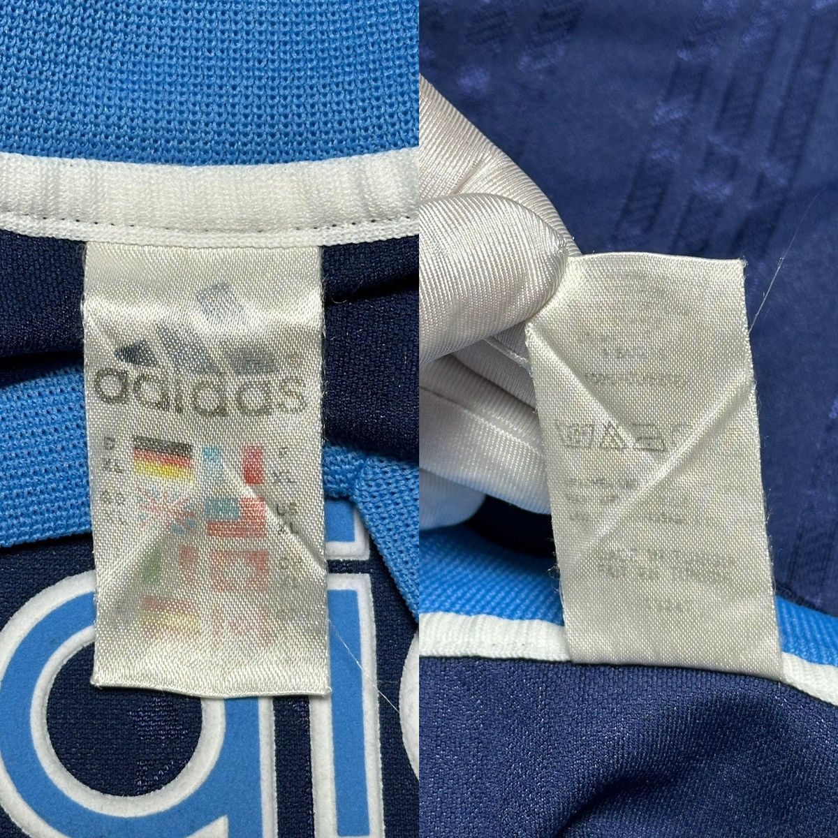 Adidas Vintage 90s Adidas Big Logo Jersey T-Shirt Size US XL / EU 56 / 4 - 11 Thumbnail