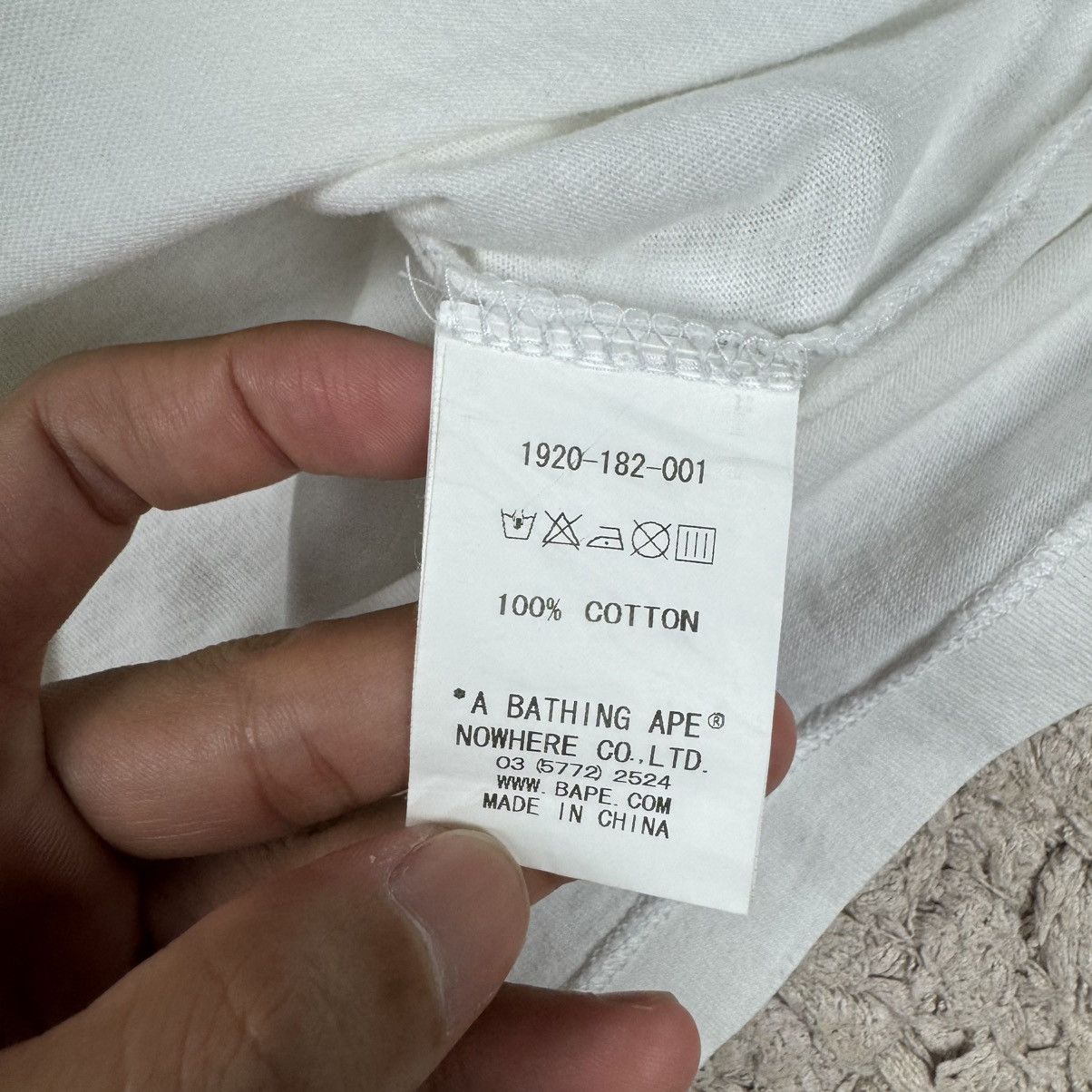 Bape Vintage Bape Square T-shirt Size US L / EU 52-54 / 3 - 20 Thumbnail